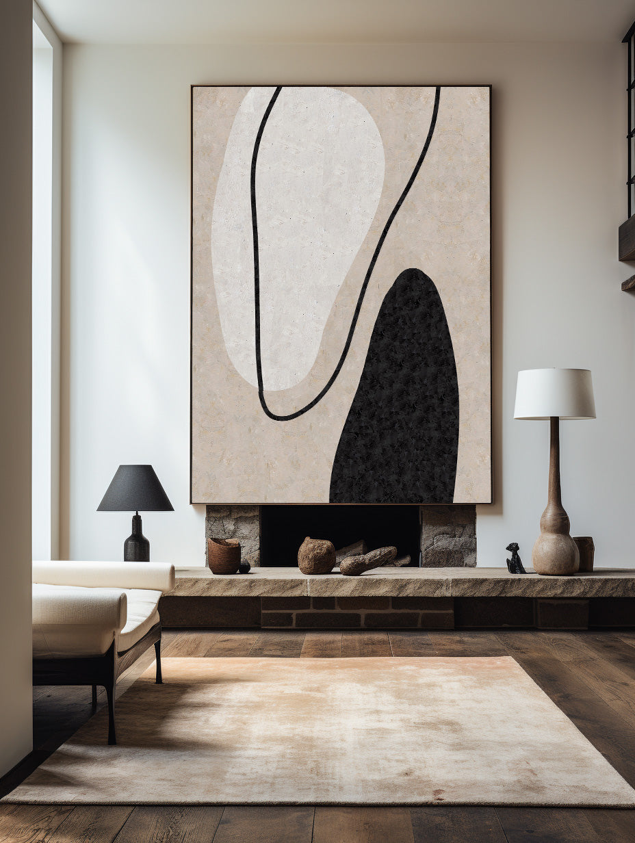 Minimalist Painting On Canvas