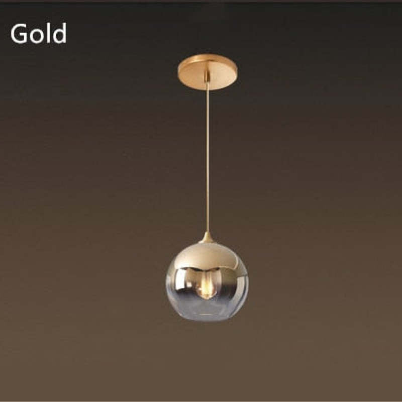 Brina Frosted Balloon Pendant Light Gradient - Neutralighting