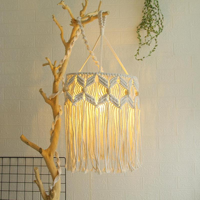 Ritta Pendant Light, 7 Style, Cotton Rope - Neutralighting