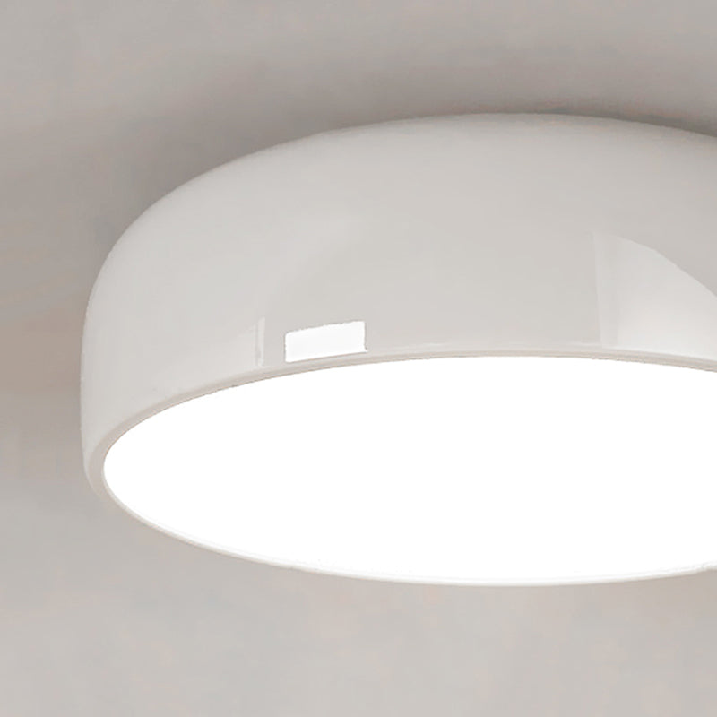 Arisha Modern Dish Shaped Metal Ceiling Light, Black/White - Neutralighting