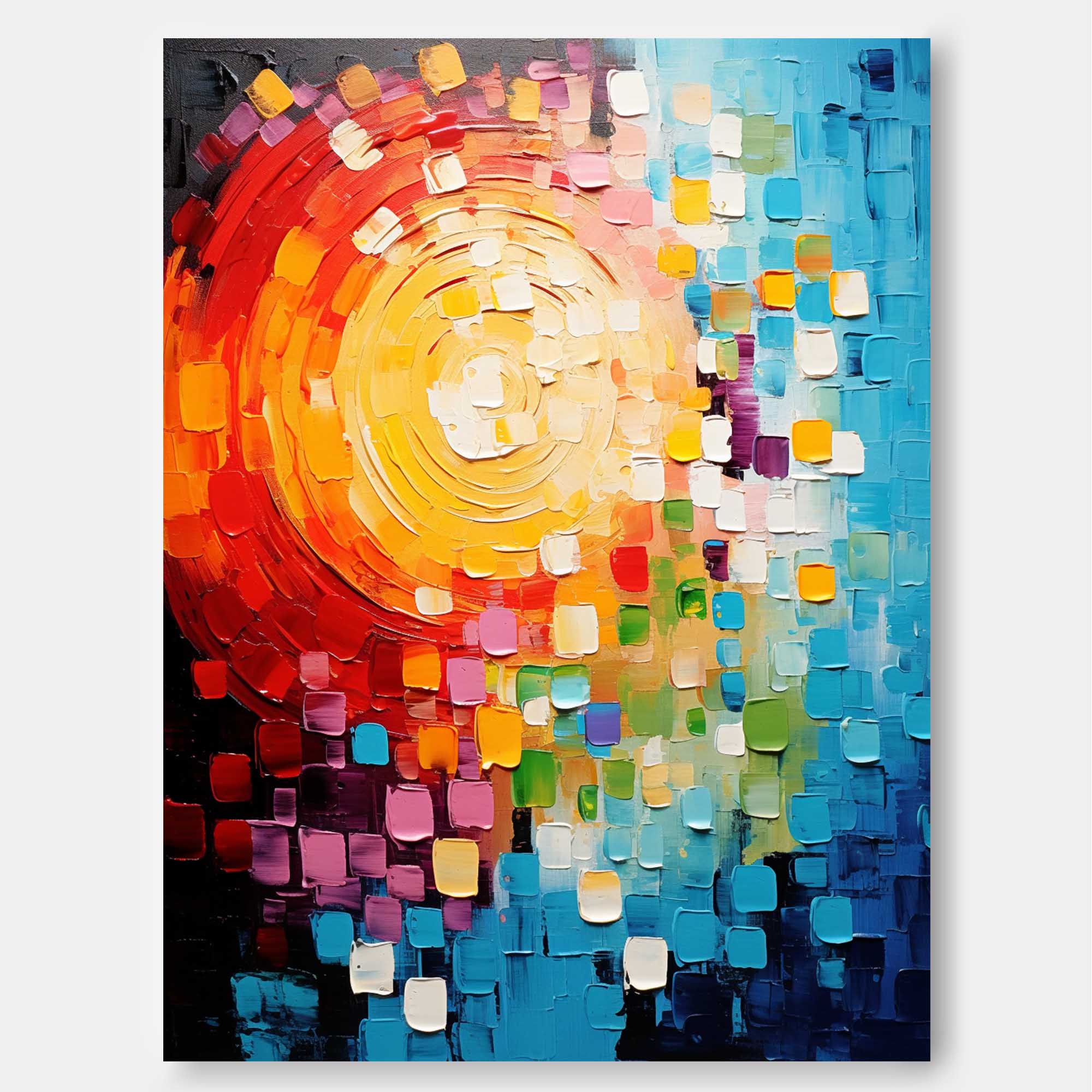 Wall Art Abstract Geometric Modern