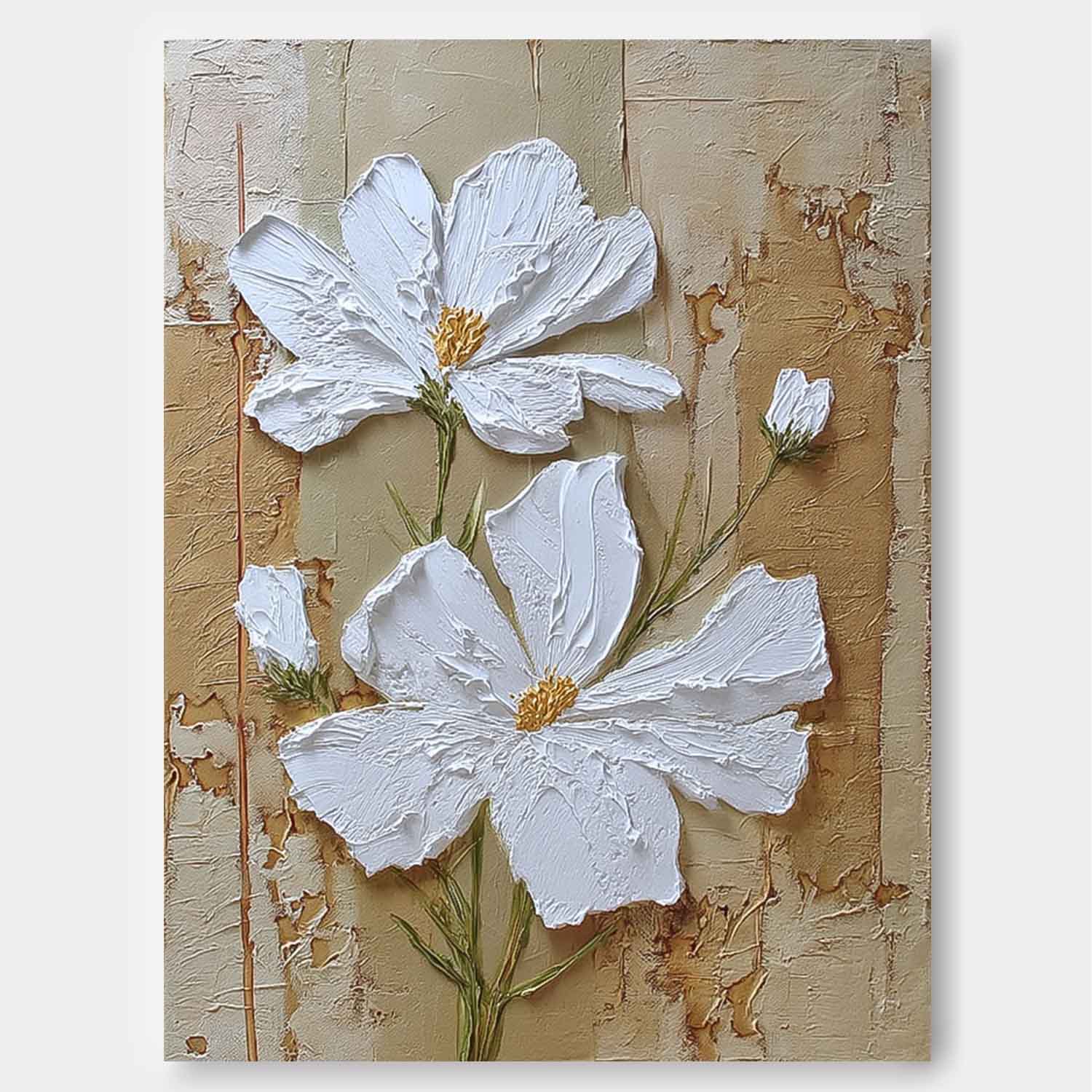 Flower Canvas Art #FL266 - Neutralighting