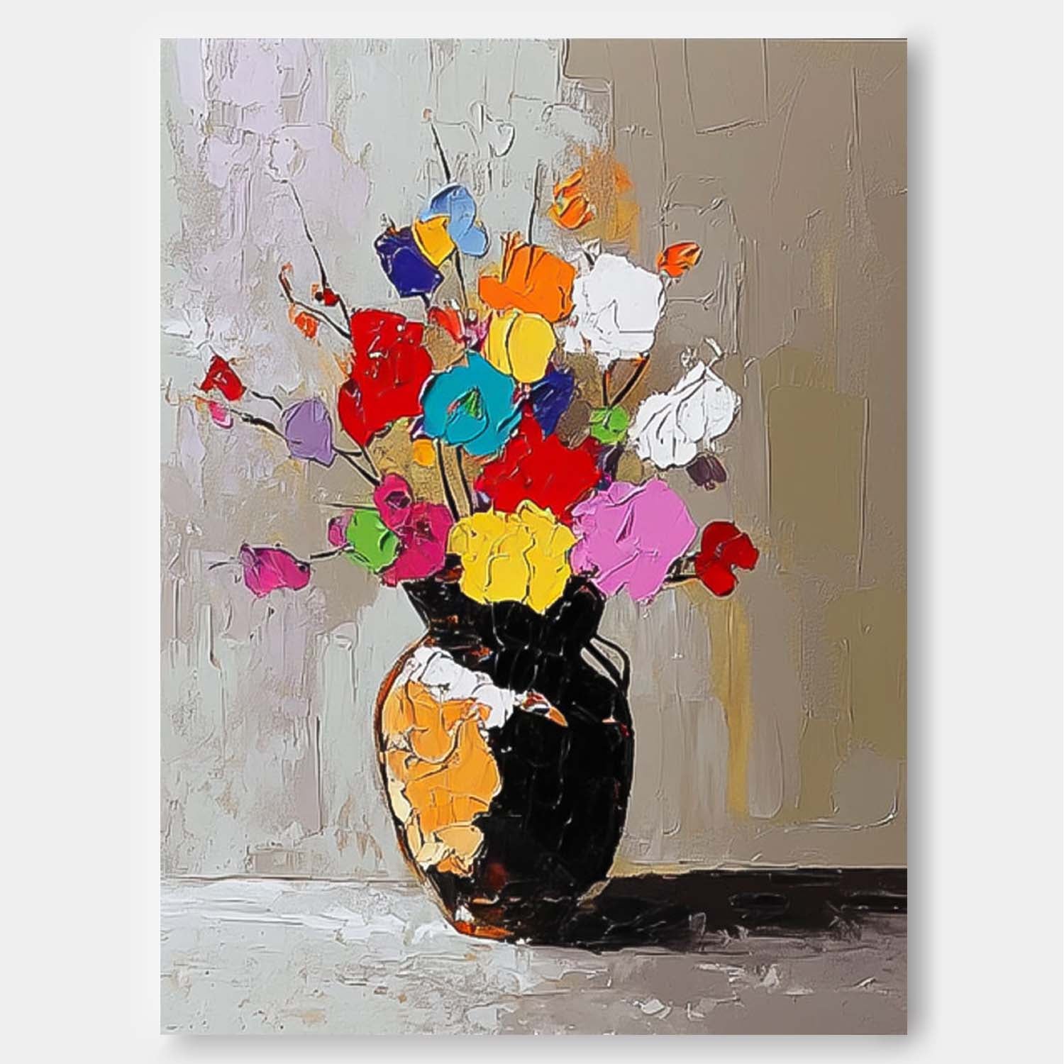 Wall Art Flower Lyrical Elegant Soft Romantic
