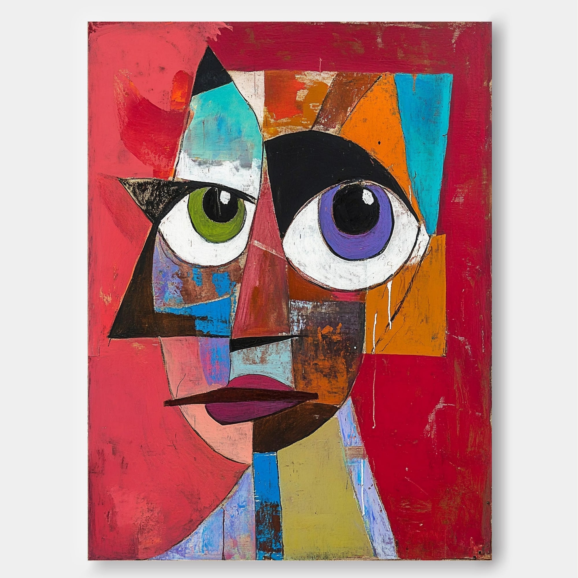 Wall Art People Scandinavian Picasso Inspired Cubism