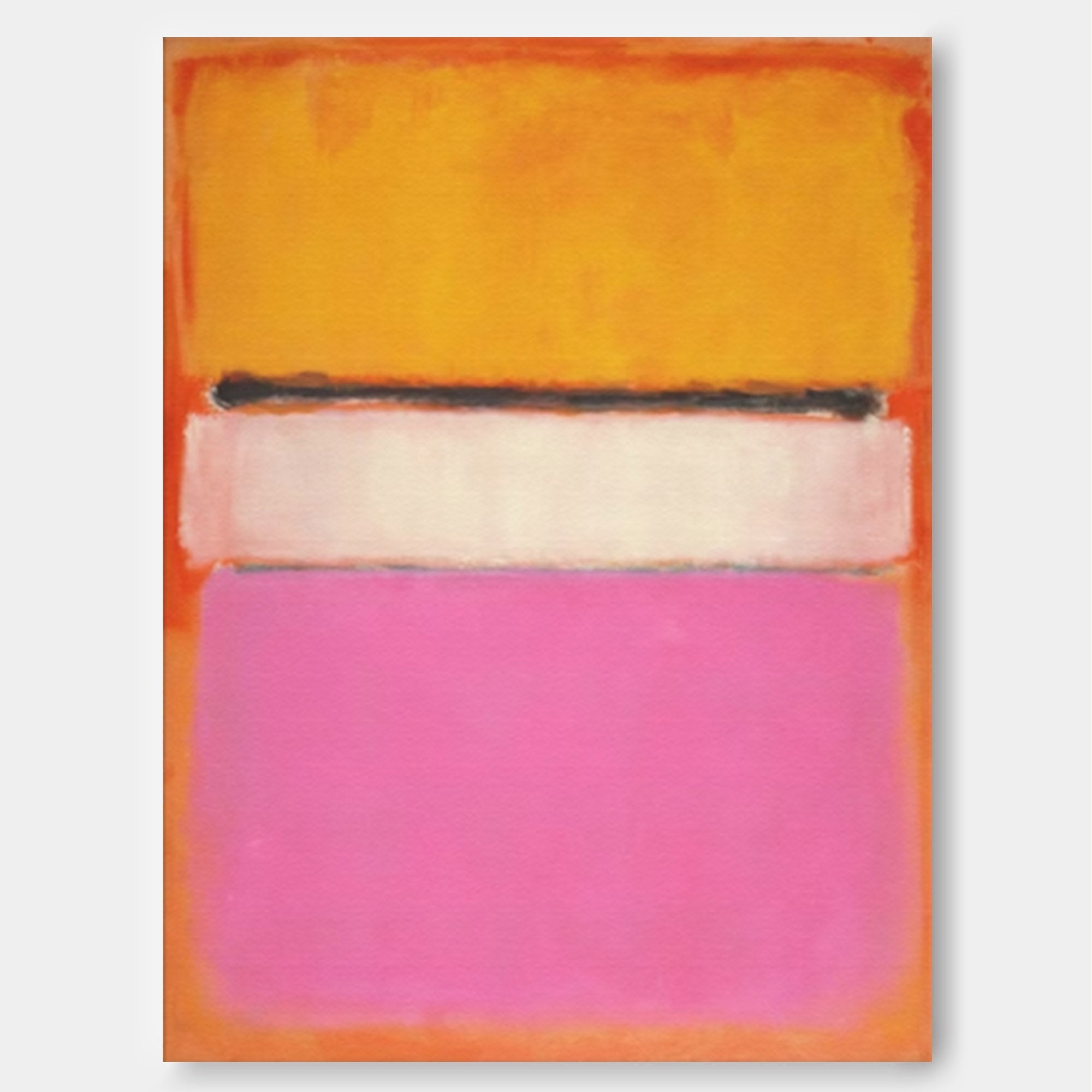 Wall Art Minimalist Grand Warm Abstract Passionate