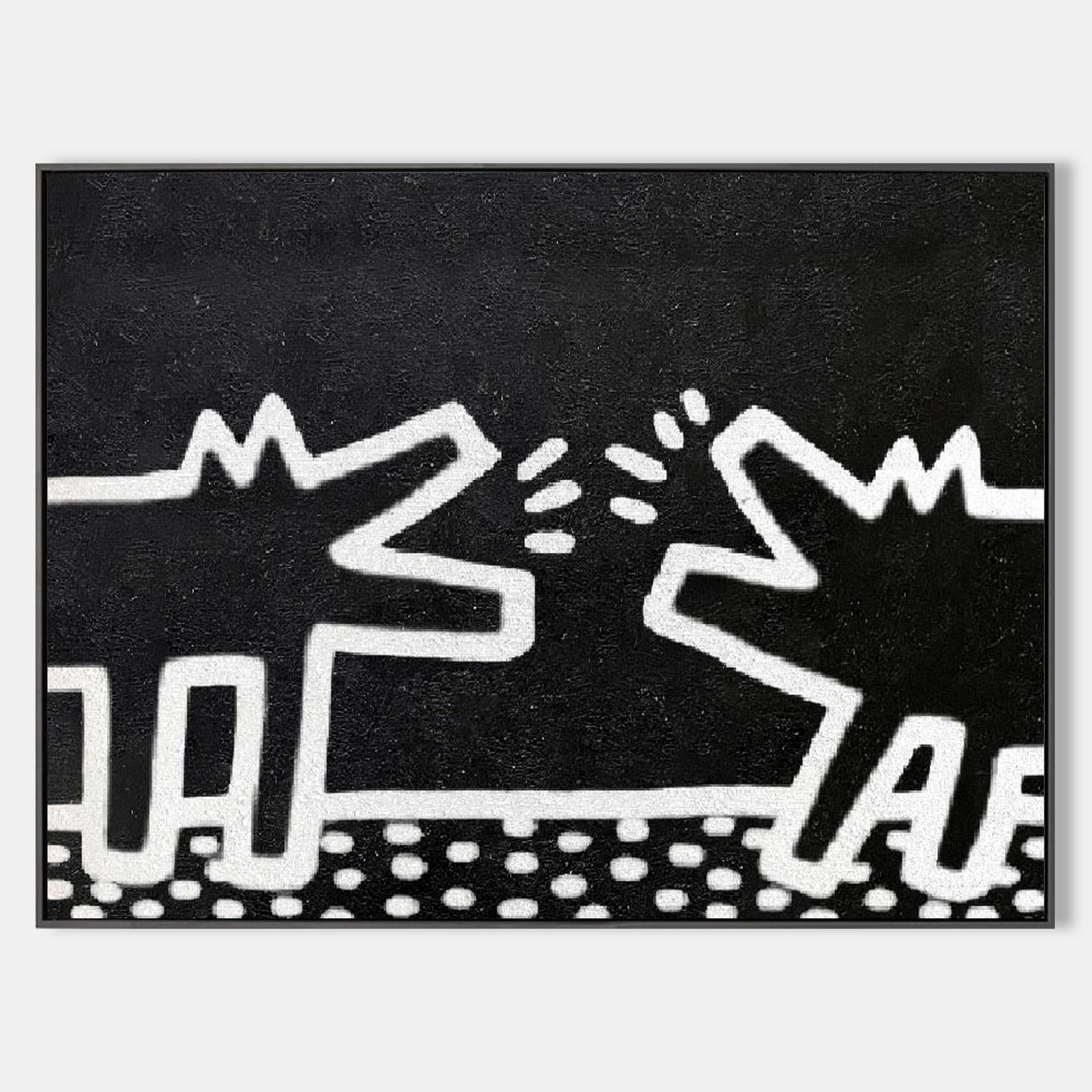 Keith Haring Style Painting KS025 - Neutralighting