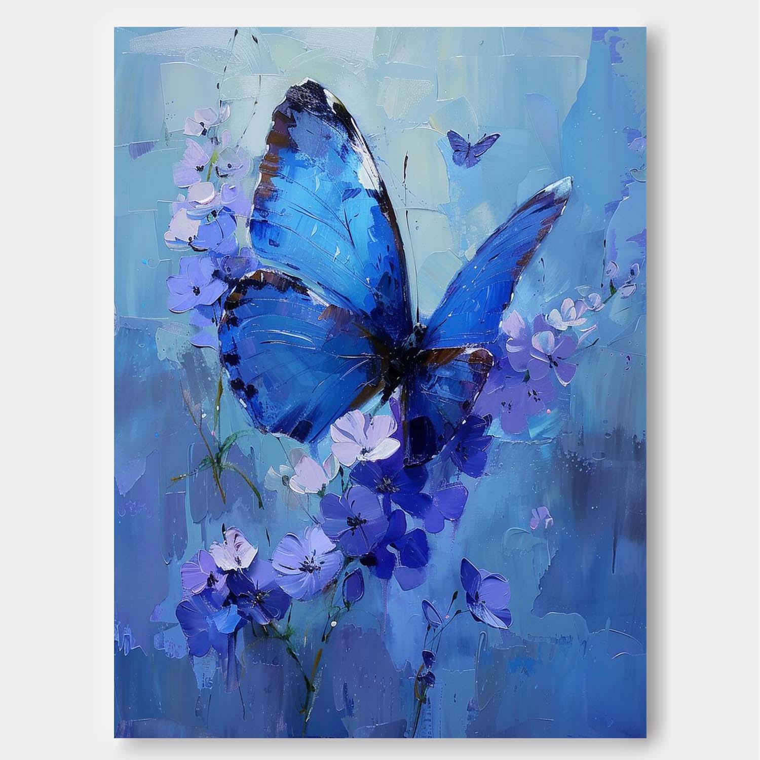 Wall Art Animal Butterfly Understated Whimsical