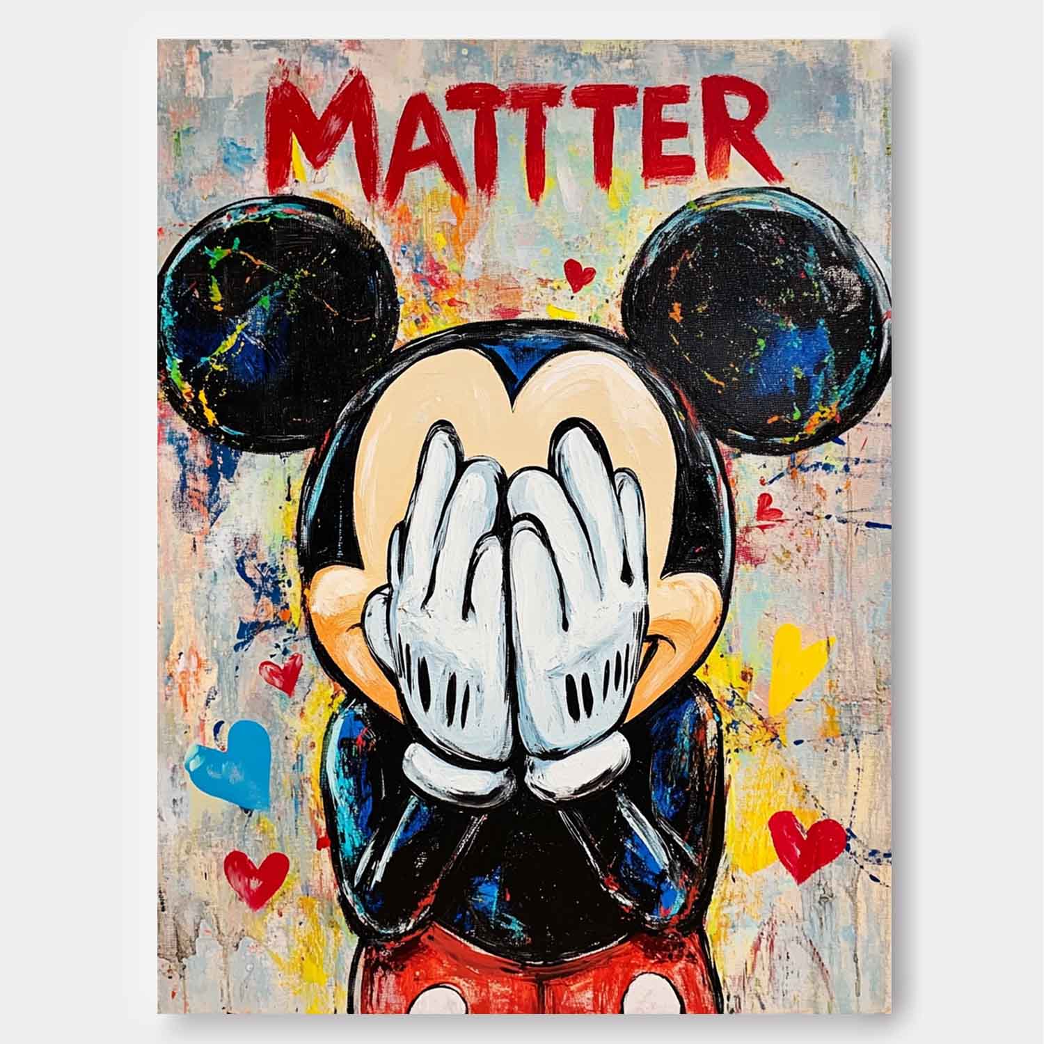 Mickey Mouse Graffiti Art PE190 - Neutralighting