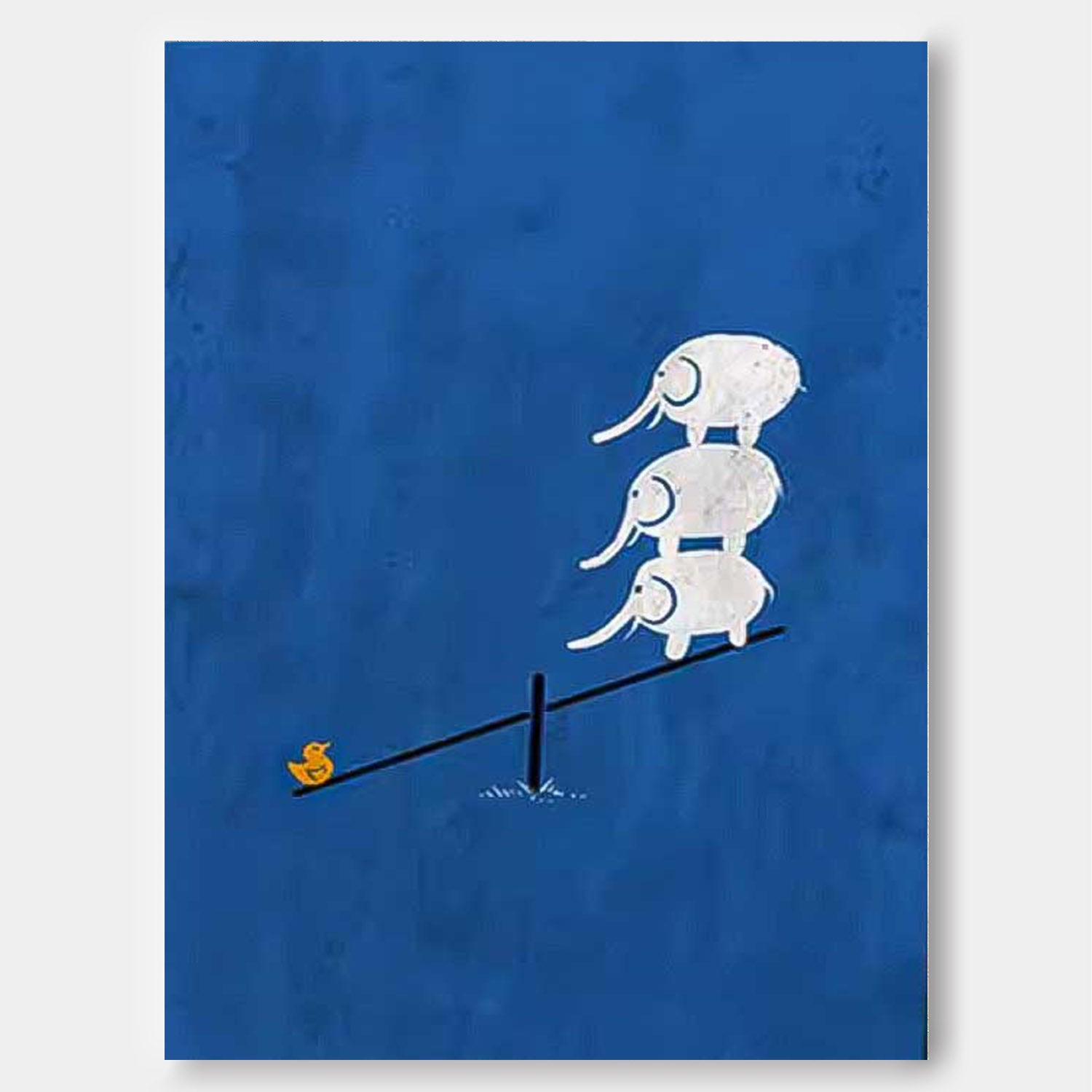 Wall Art Minimalist Whimsical Playful Pop