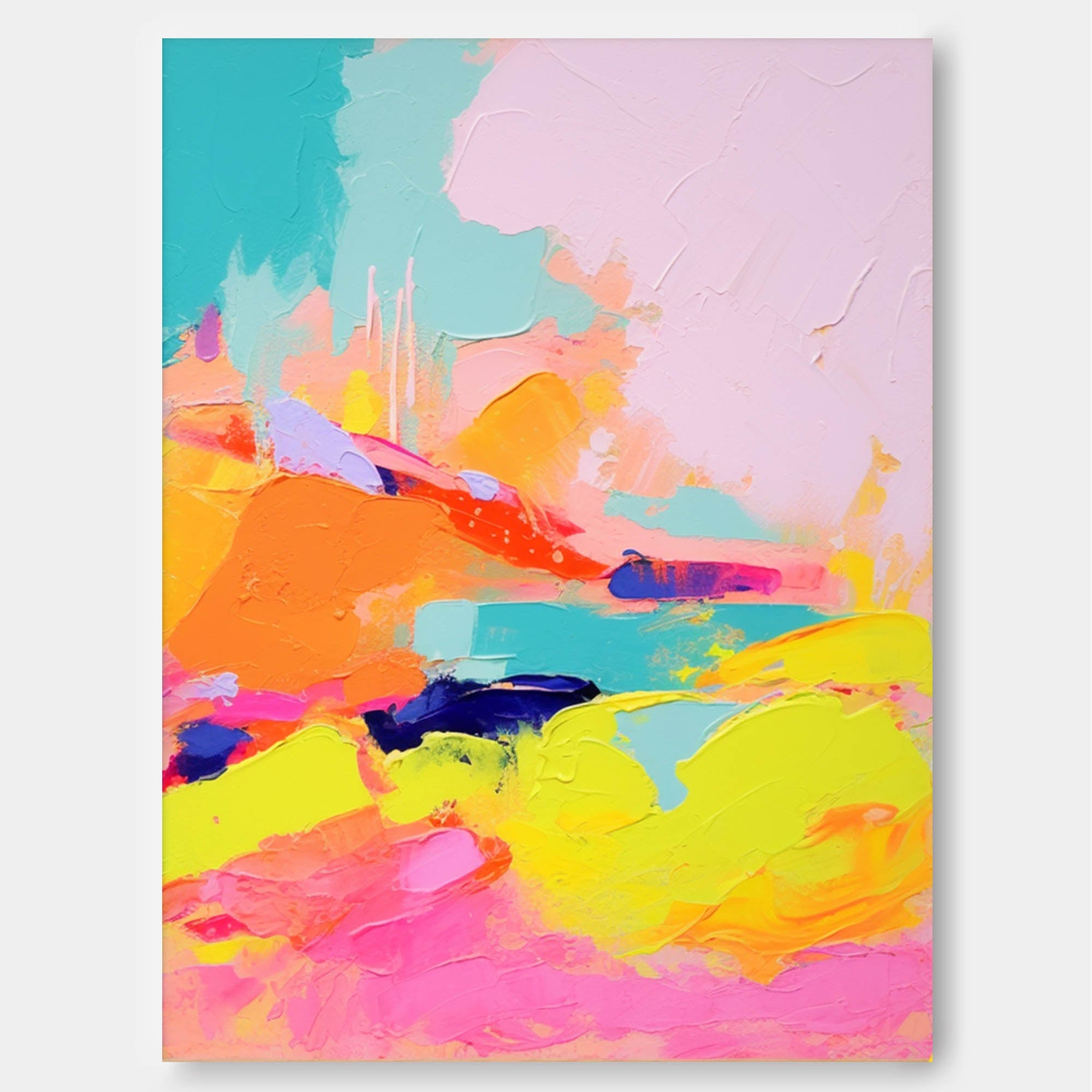 Wall Art Abstract Playful Energetic