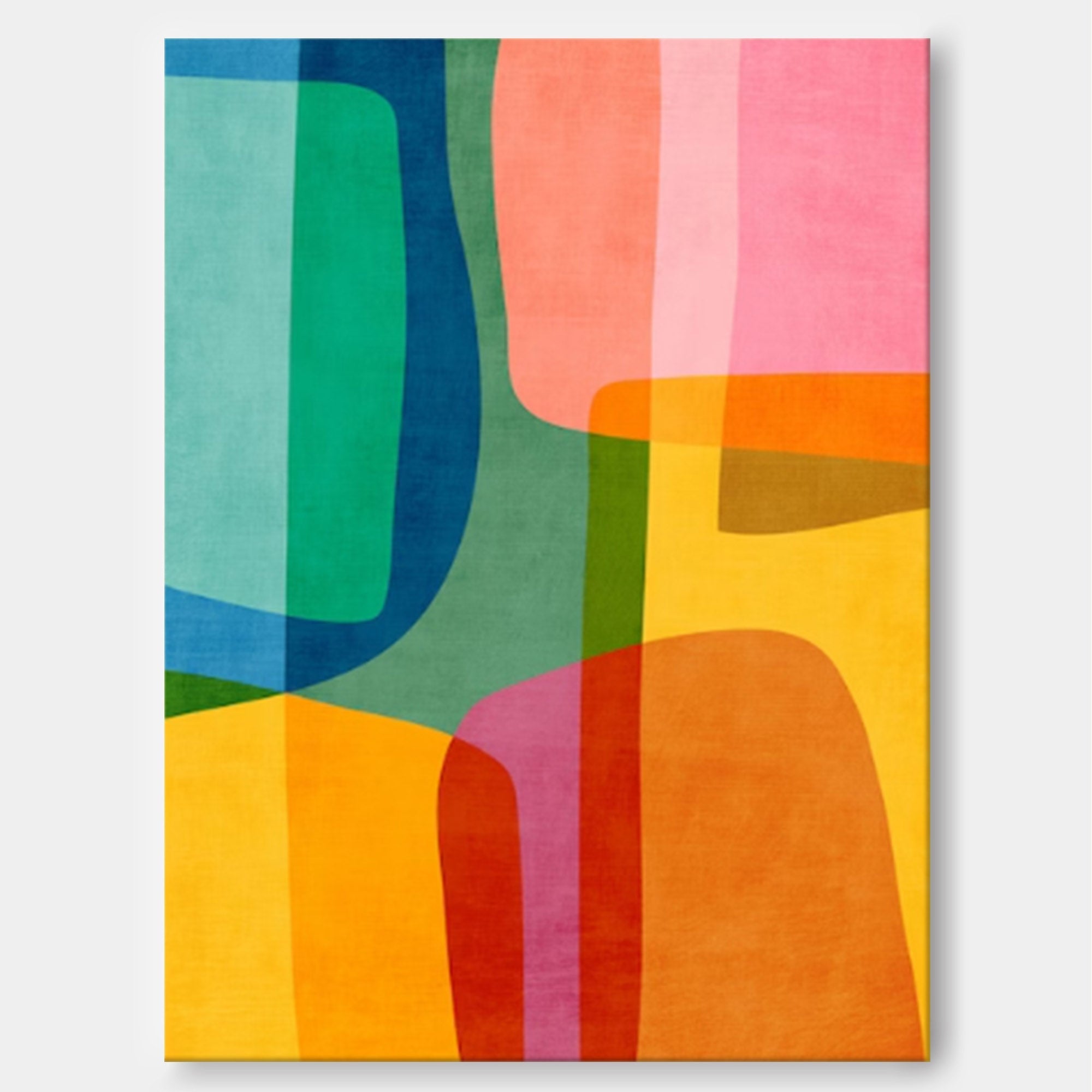 Abstract Canvas Art AB047 - Neutralighting