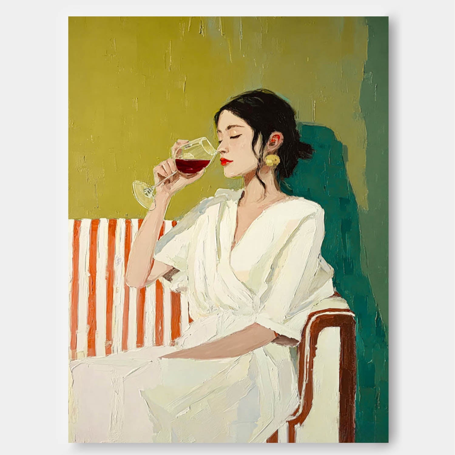 Wall Art People Sophisticated Serene Contemporary