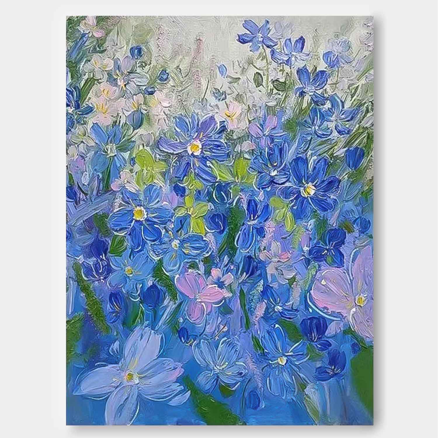 Wall Art Contemporary Flower Understated Elegant