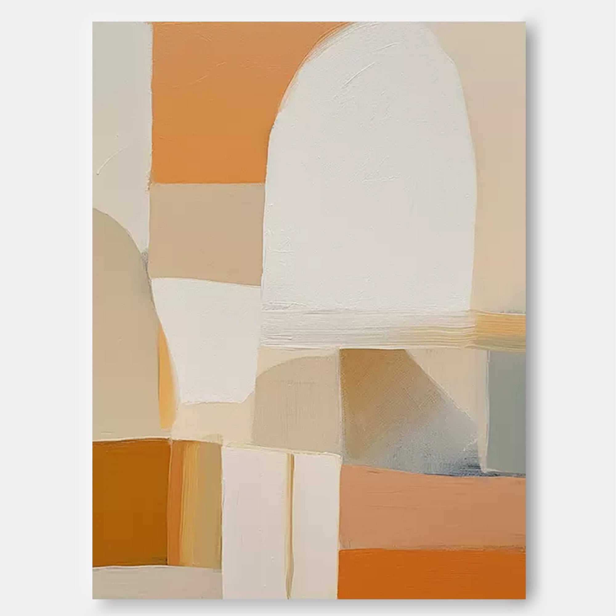 Wall Art Geometric Elegant Neutral Serene