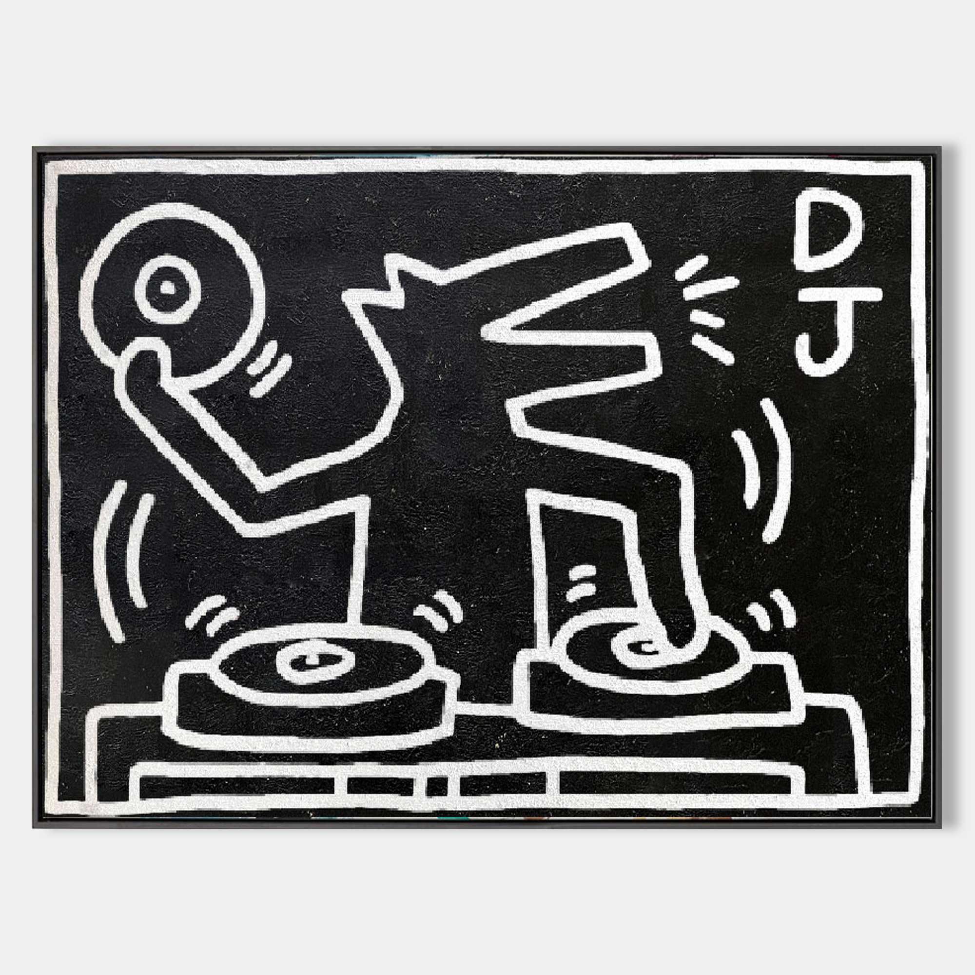 Keith Haring Style Painting KS018 - Neutralighting