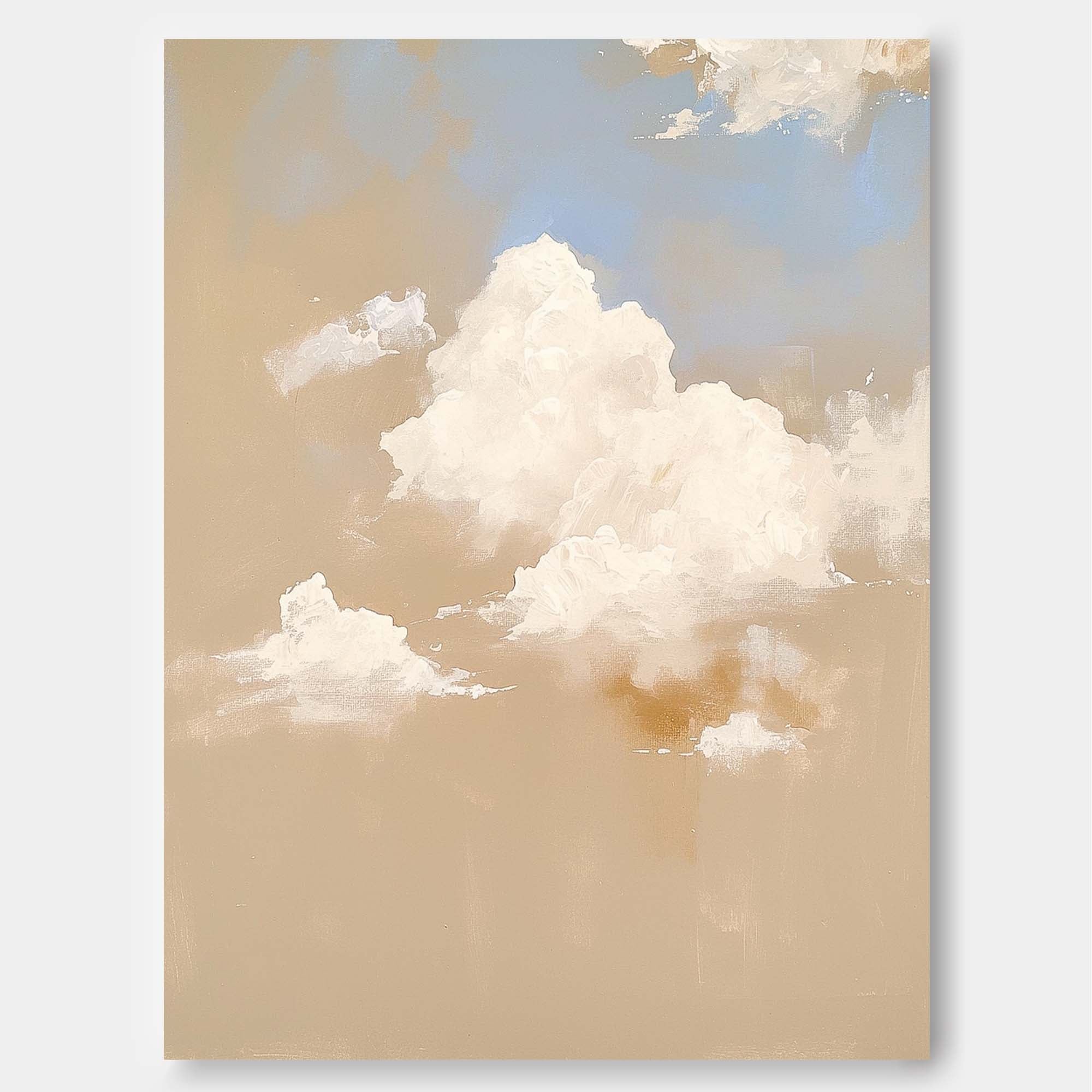 Wall Art Landscape Warm Fluffy Cloud