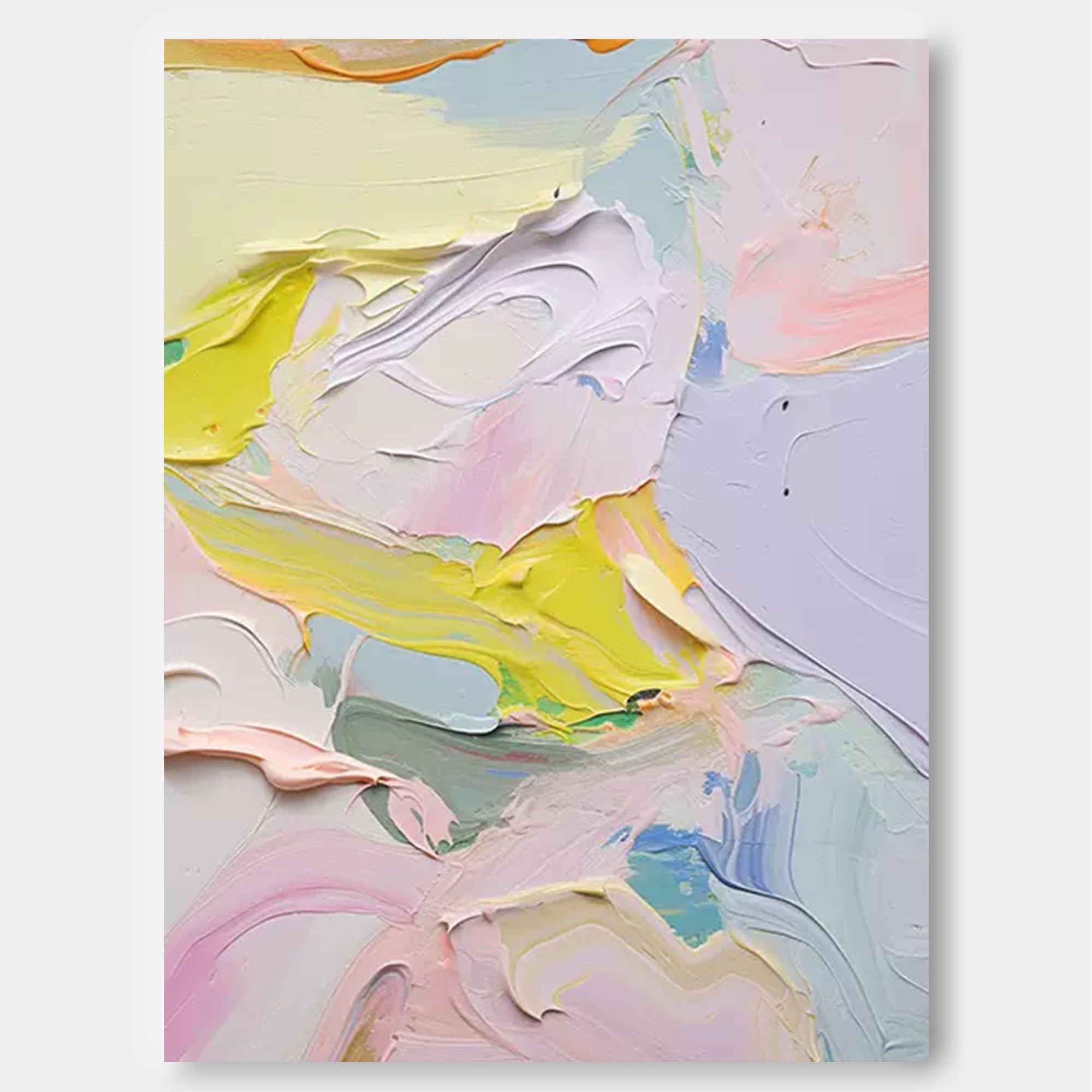 Abstract Canvas Art AB309 - Neutralighting