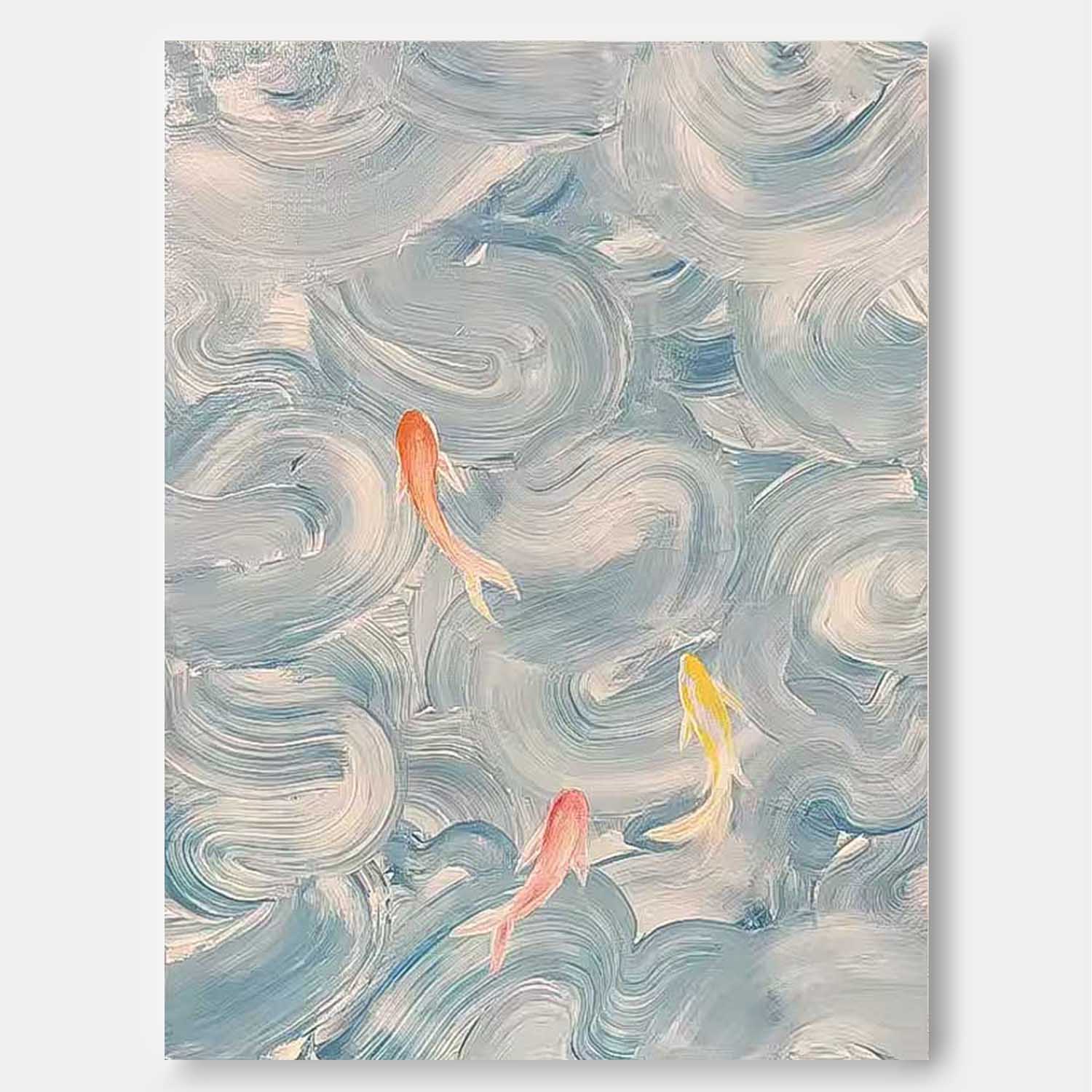 Wall Art Abstract Impressionist Zen Atmosphere