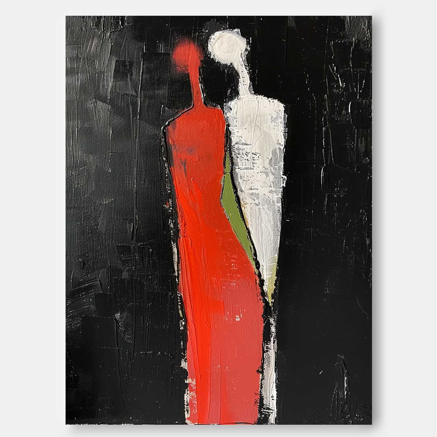 Wall Art People Playful Organic Minimalist