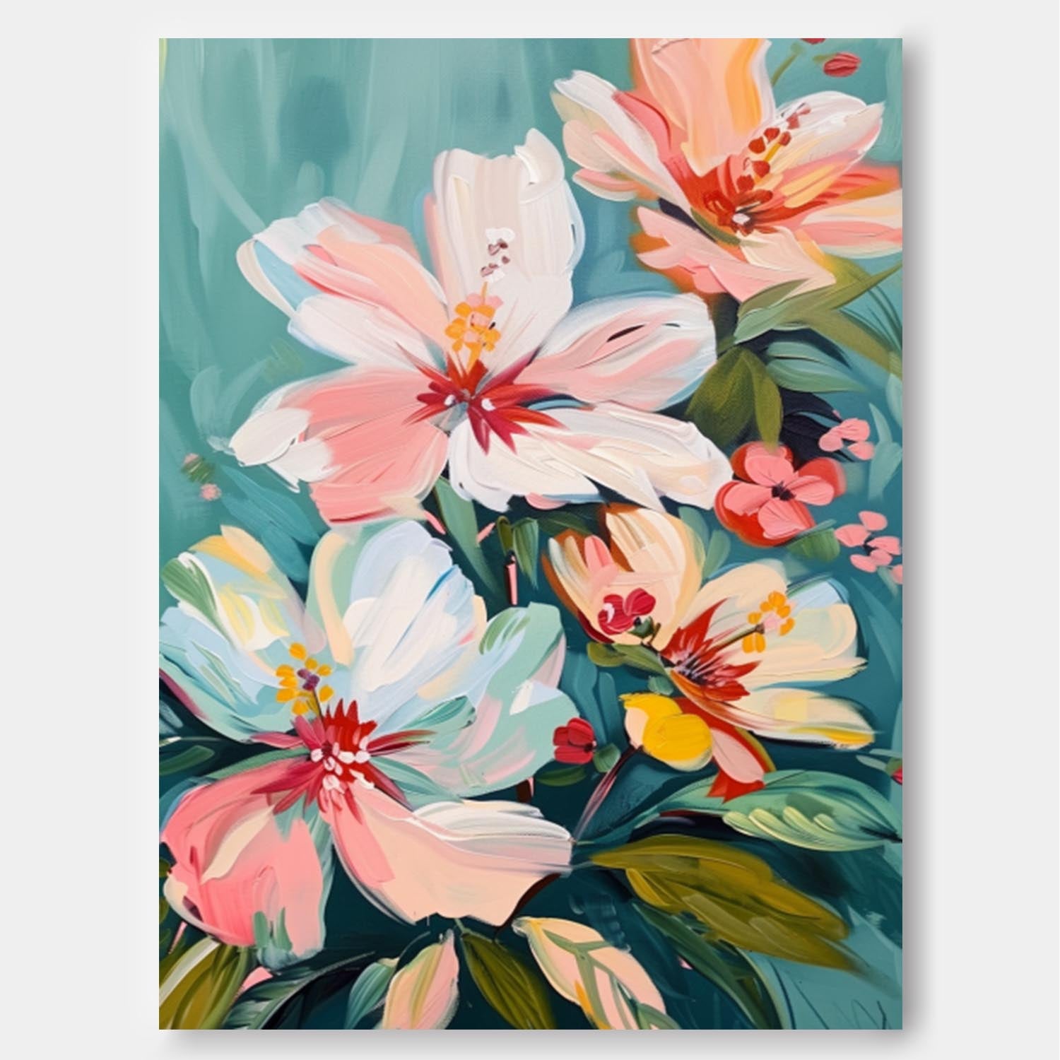 Flower Canvas Art FL210 - Neutralighting