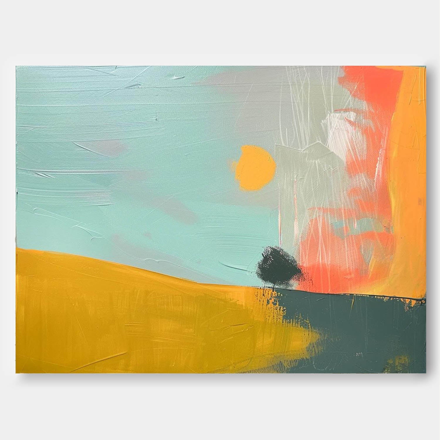 Abstract Canvas Art #AB660