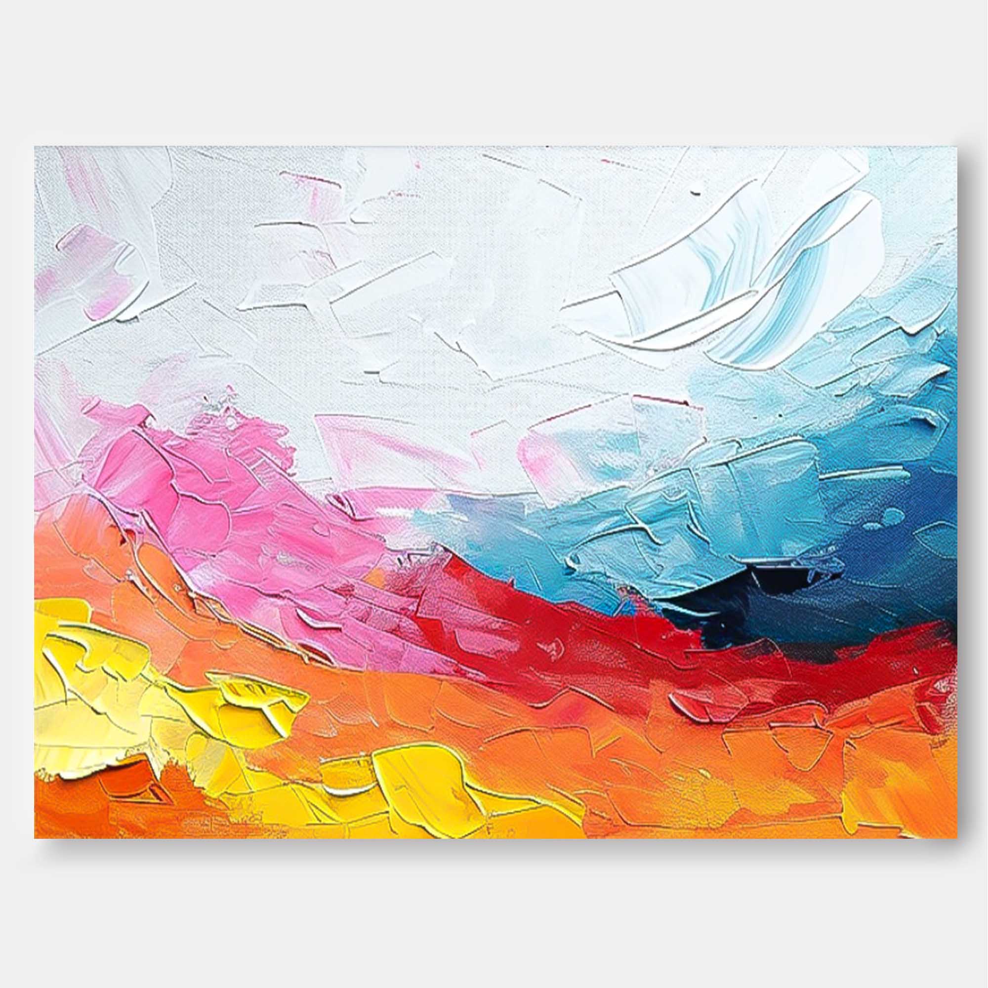 Wall Art Dynamic Abstract Energetic Lively