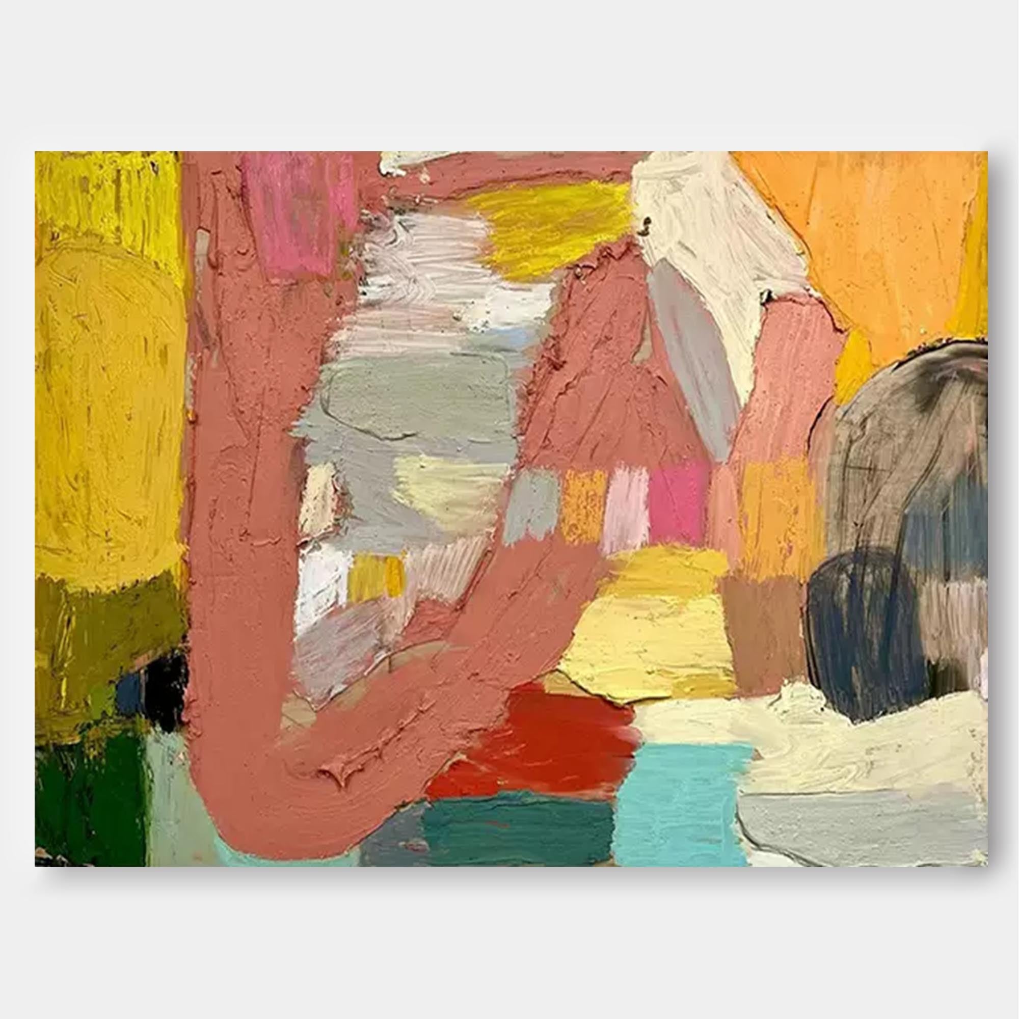 Wall Art Abstract Energetic Modern Playful