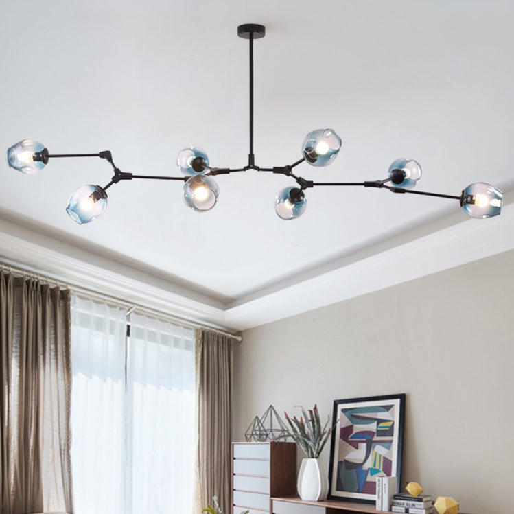 Kirae Nordic Modern Glass Pendant Light Clear Bubble - Neutralighting