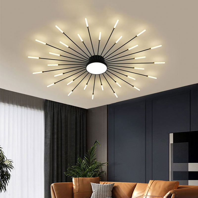 Wesley Modern Home Decoration Fireworks LED Ceiling Light