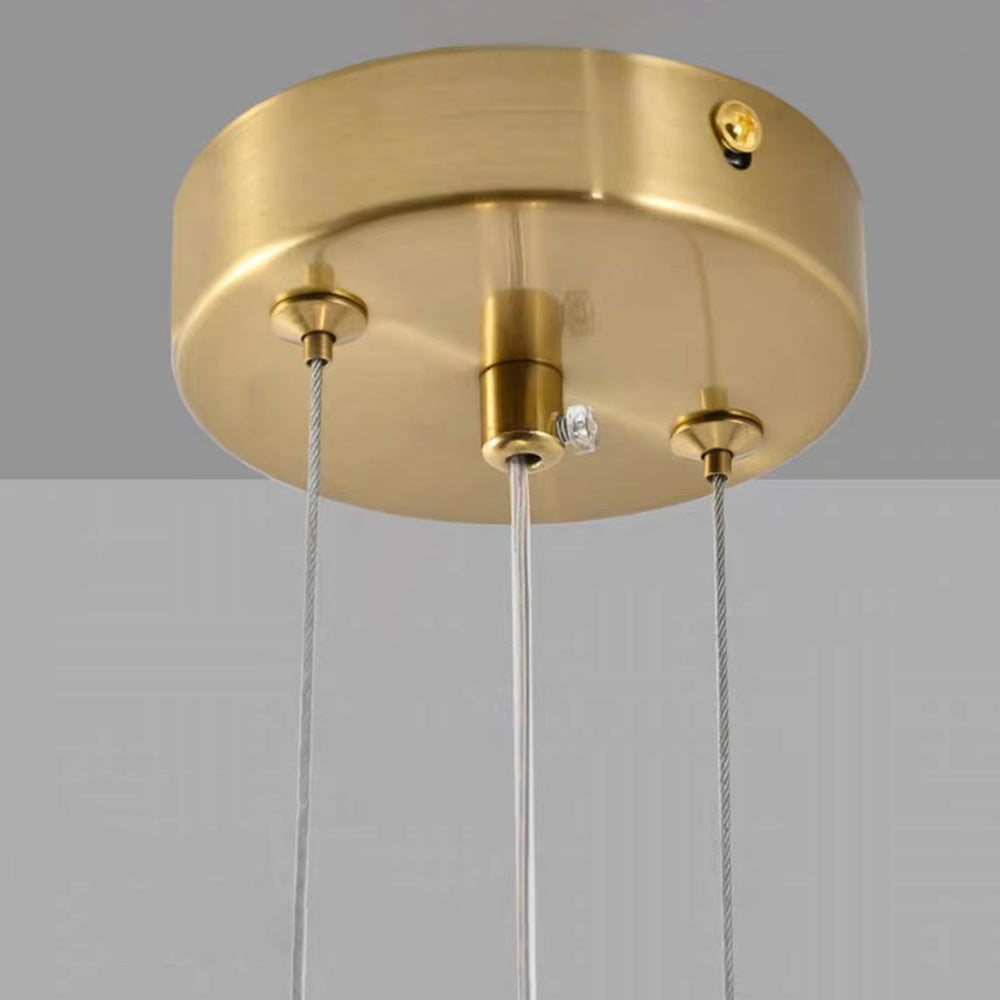 Kristy Luxury Capiz Shell Pendant Light, Glass/Metal, Bedside/Dining Room - Neutralighting
