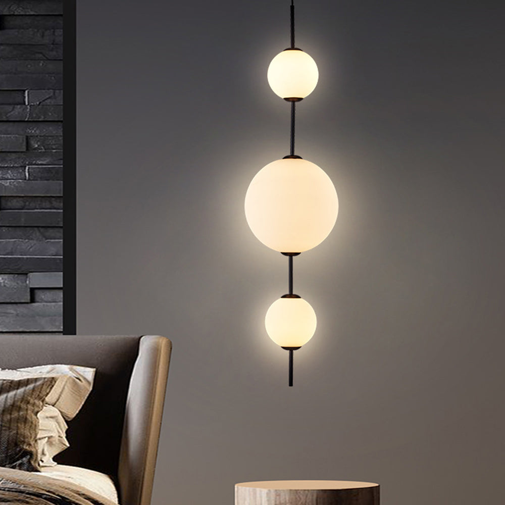 Valentina Creative Ball Pendant Light, Metal & Glass, 3 Styles - Neutralighting