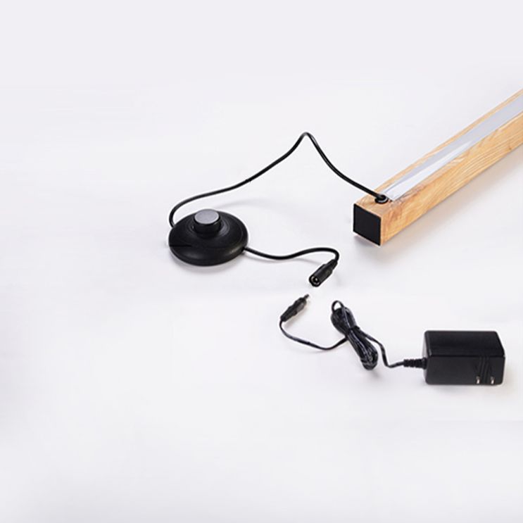 Ozawa Minimalist Linear Nature Wooden Floor Lamp - Neutralighting