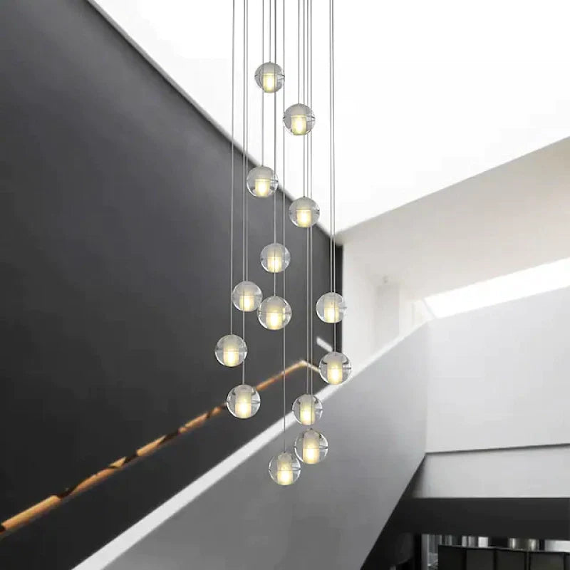 Valentina Modern Multi Clean Globe Pendant Light, Foyer - Neutralighting