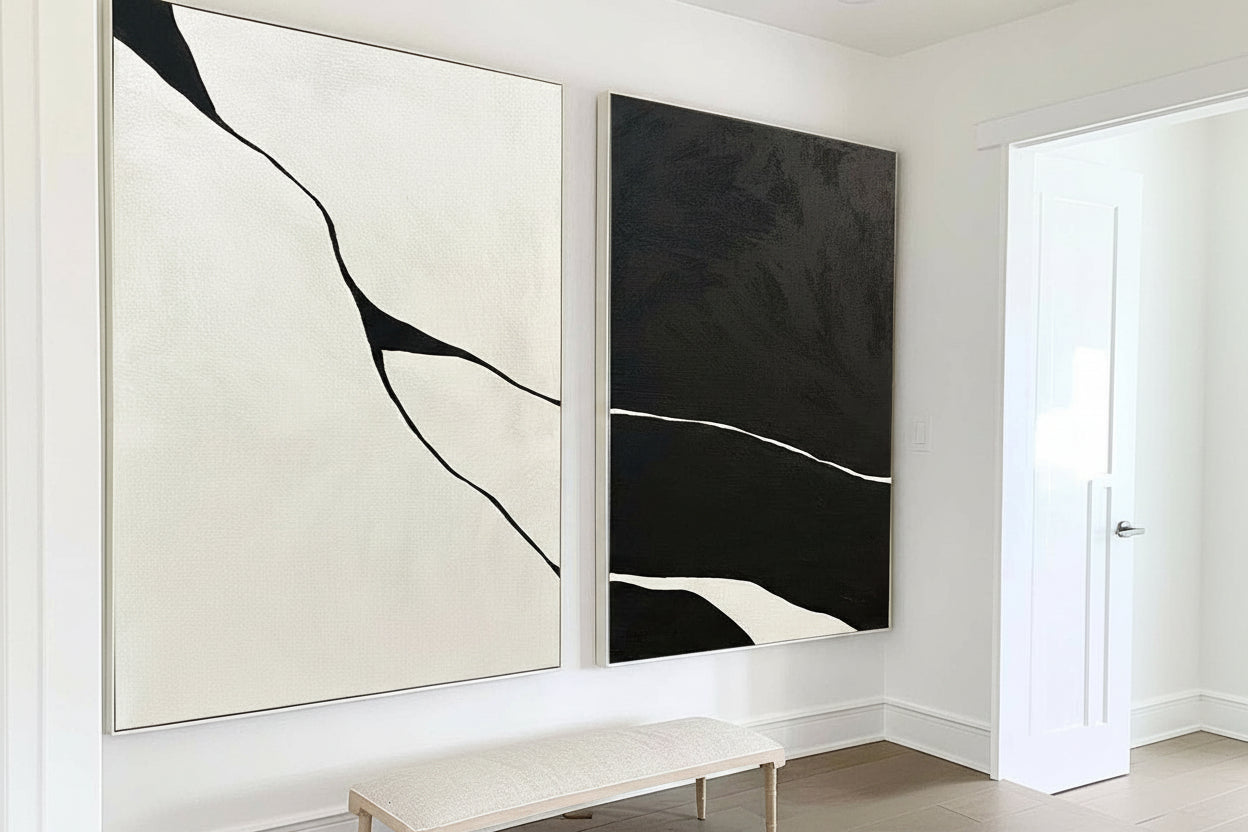 Set of 2 Abstract Art