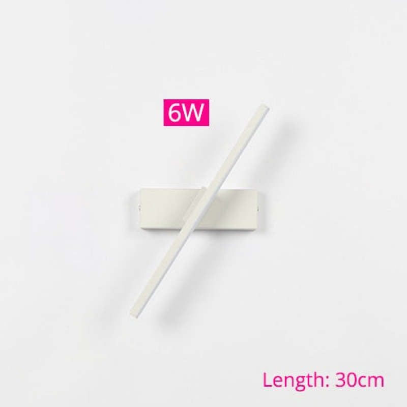 Struve Rotatable Wall Lamp for Bedroom, Black/White - Neutralighting