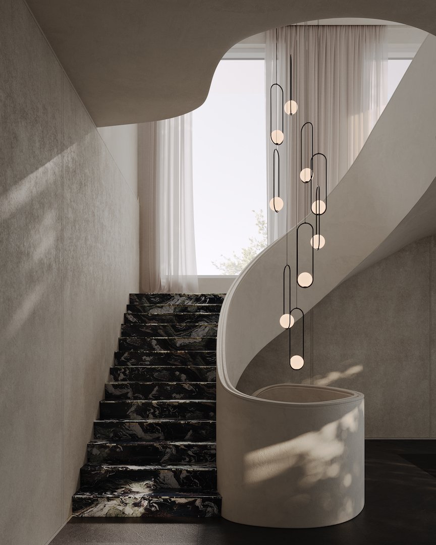Mila Combination Chandelier - Blowlighting