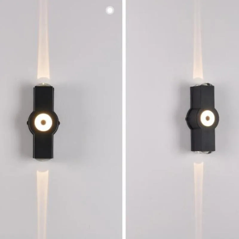 Ovelo Modern Waterproof Minimalist Cross Outdoor Wall Light Garden/Corridor - Neutralighting