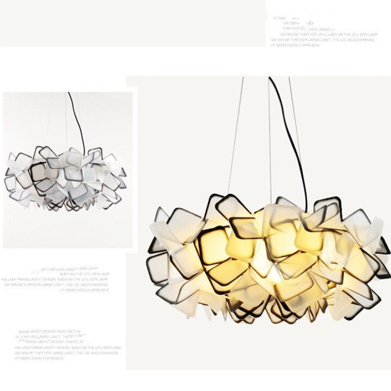 Arisha Modern Multicolour Decorative Flower Acrylic Pendant Light - Neutralighting