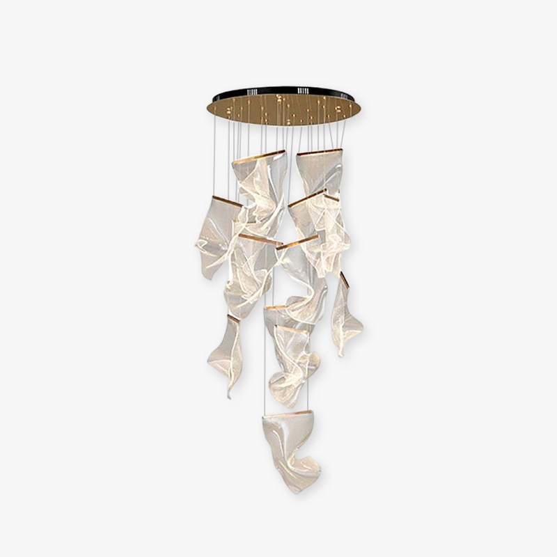 Arisha Luxury Artistic Chandelier, Gold - Neutralighting