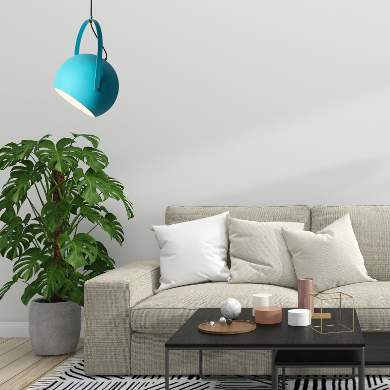 Aira Colorful Art Deco Pendant Light, Spherical, Bedroom - Neutralighting