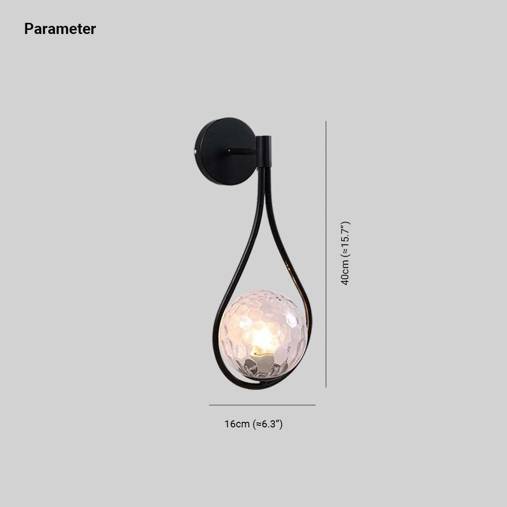 Valentina Drop Shape Wall Lamp, 2 Style - Neutralighting
