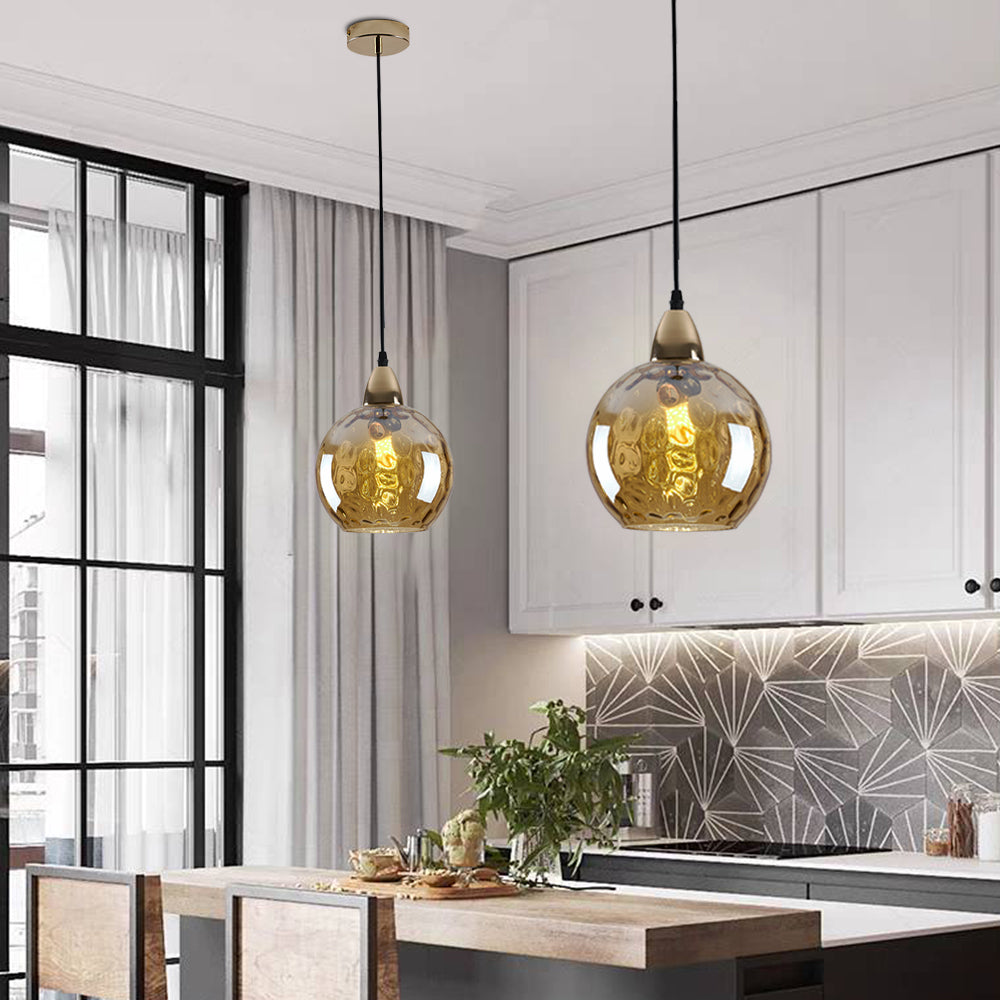 Water Ripple Glass Pendant Lights - Neutralighting