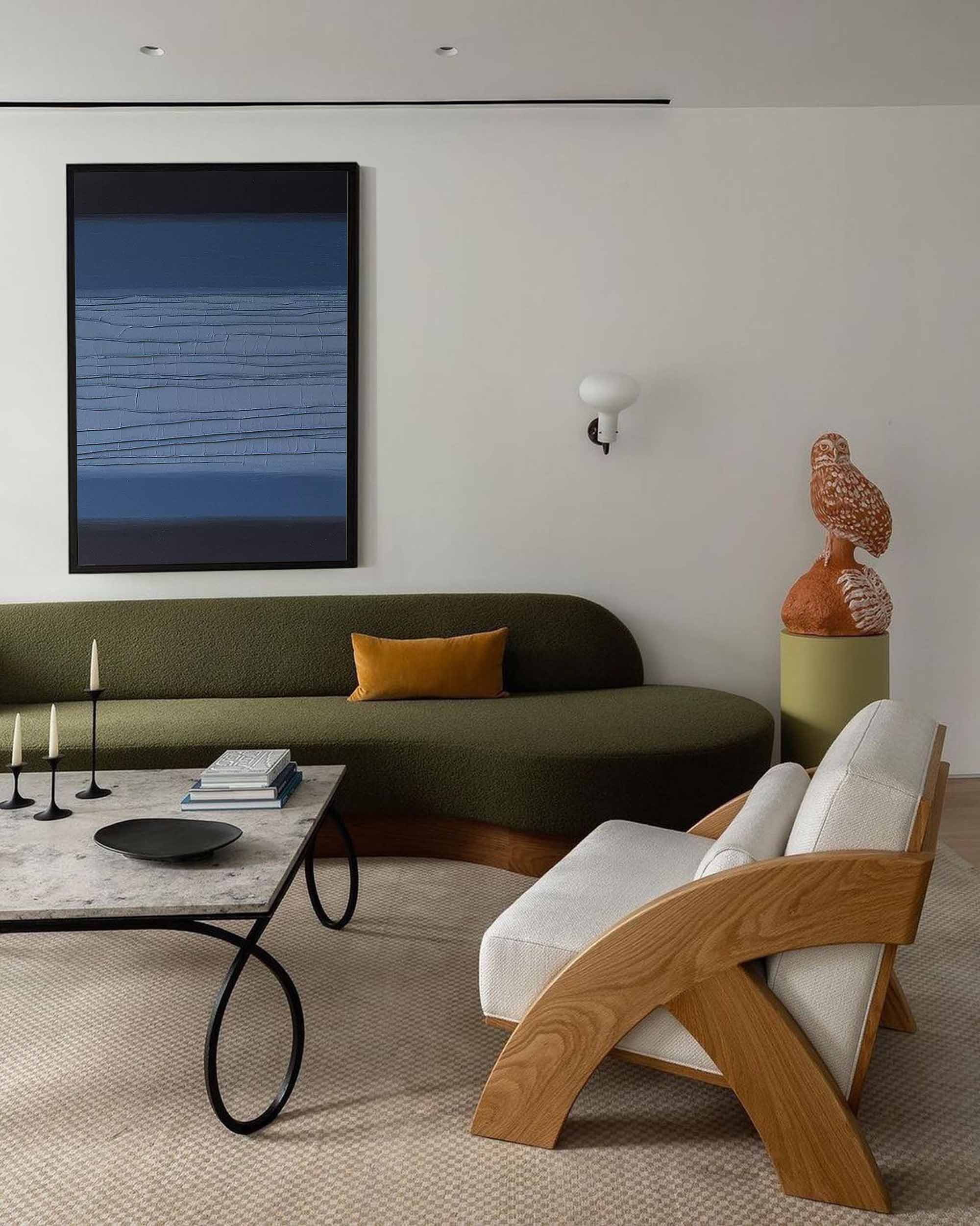 Wall Art Minimalist Neutral Layer Serene