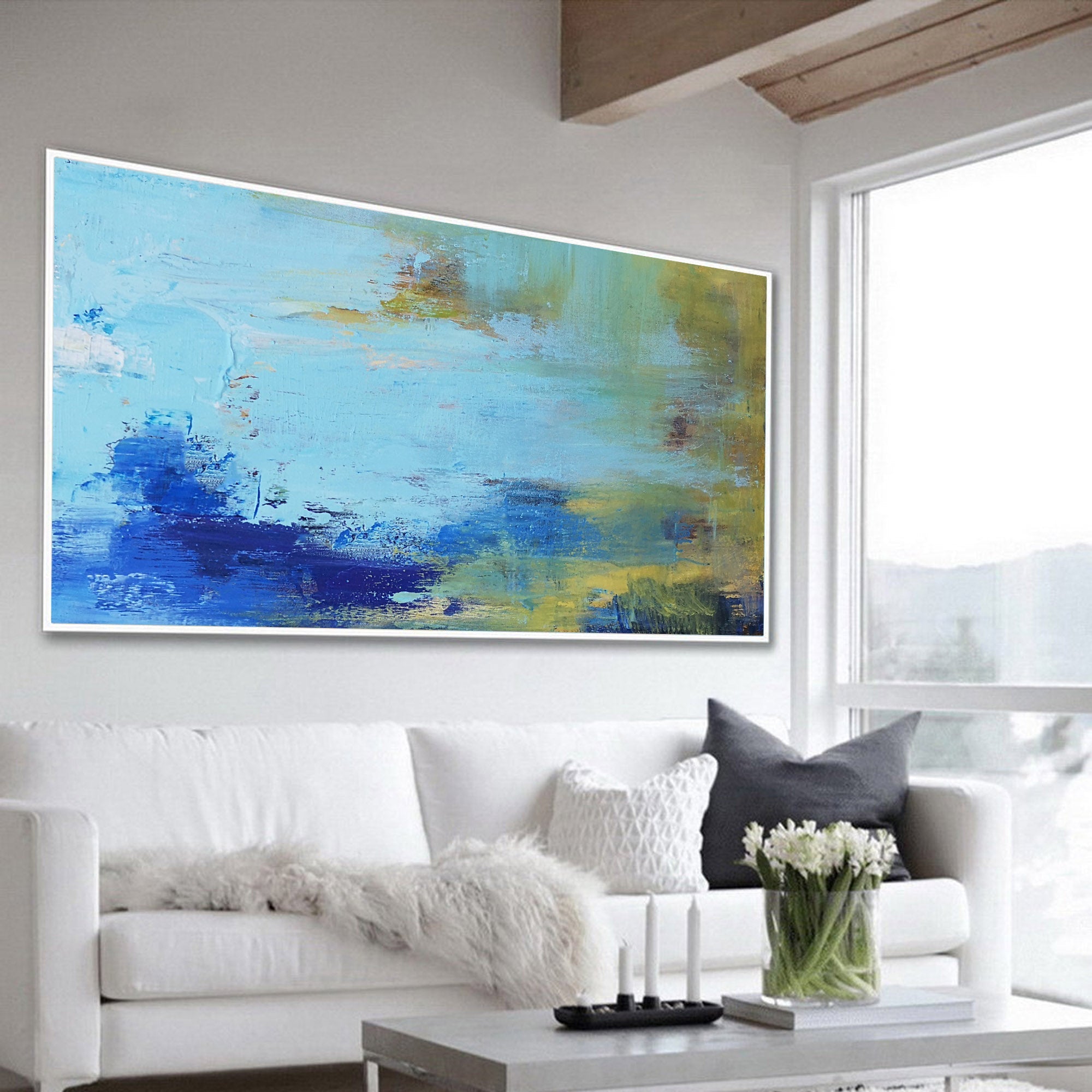 Abstract Seascape Painting