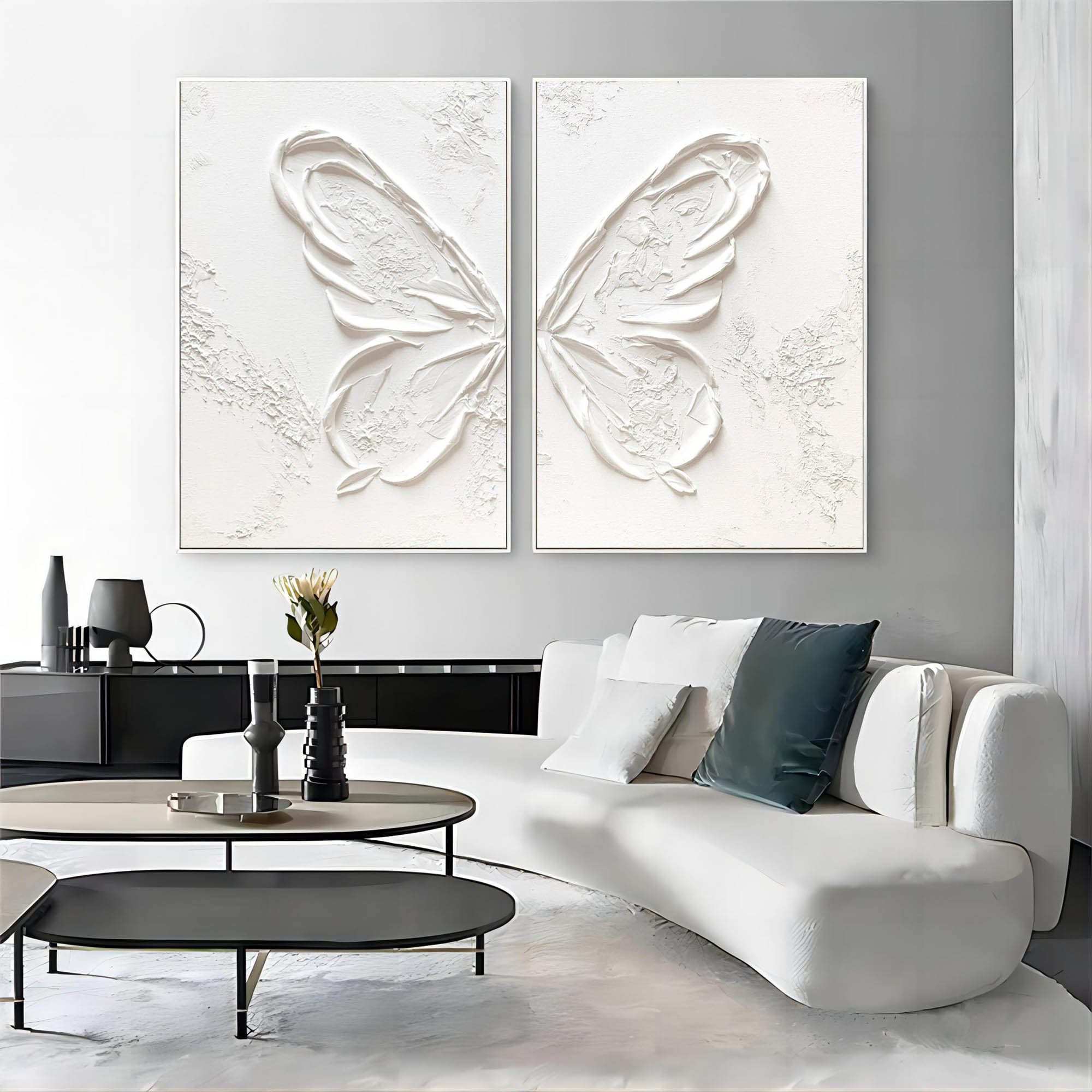 Abstract Painting Set Of 2 SP114 - Neutralighting