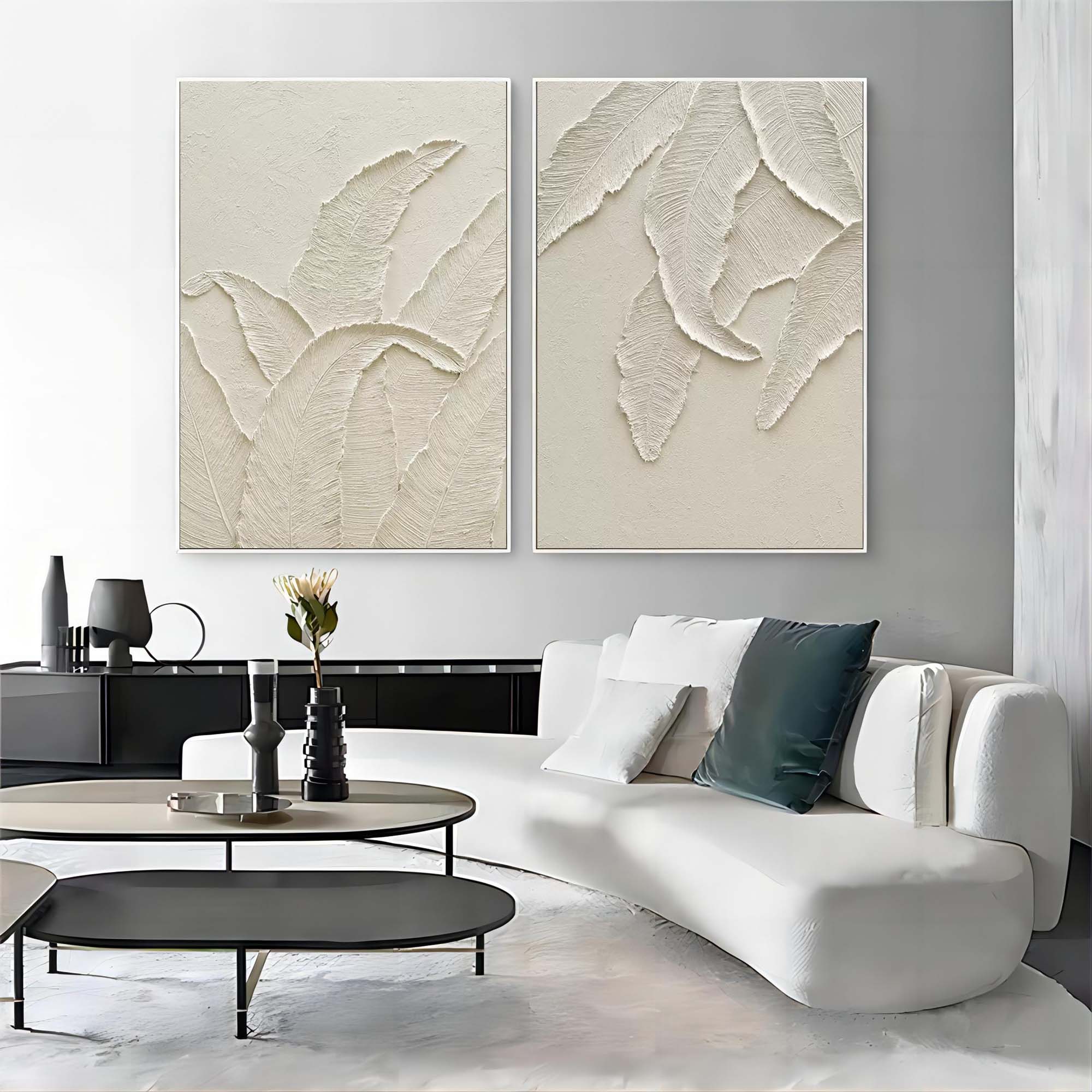 Abstract Painting Set Of 2 SP121 - Neutralighting