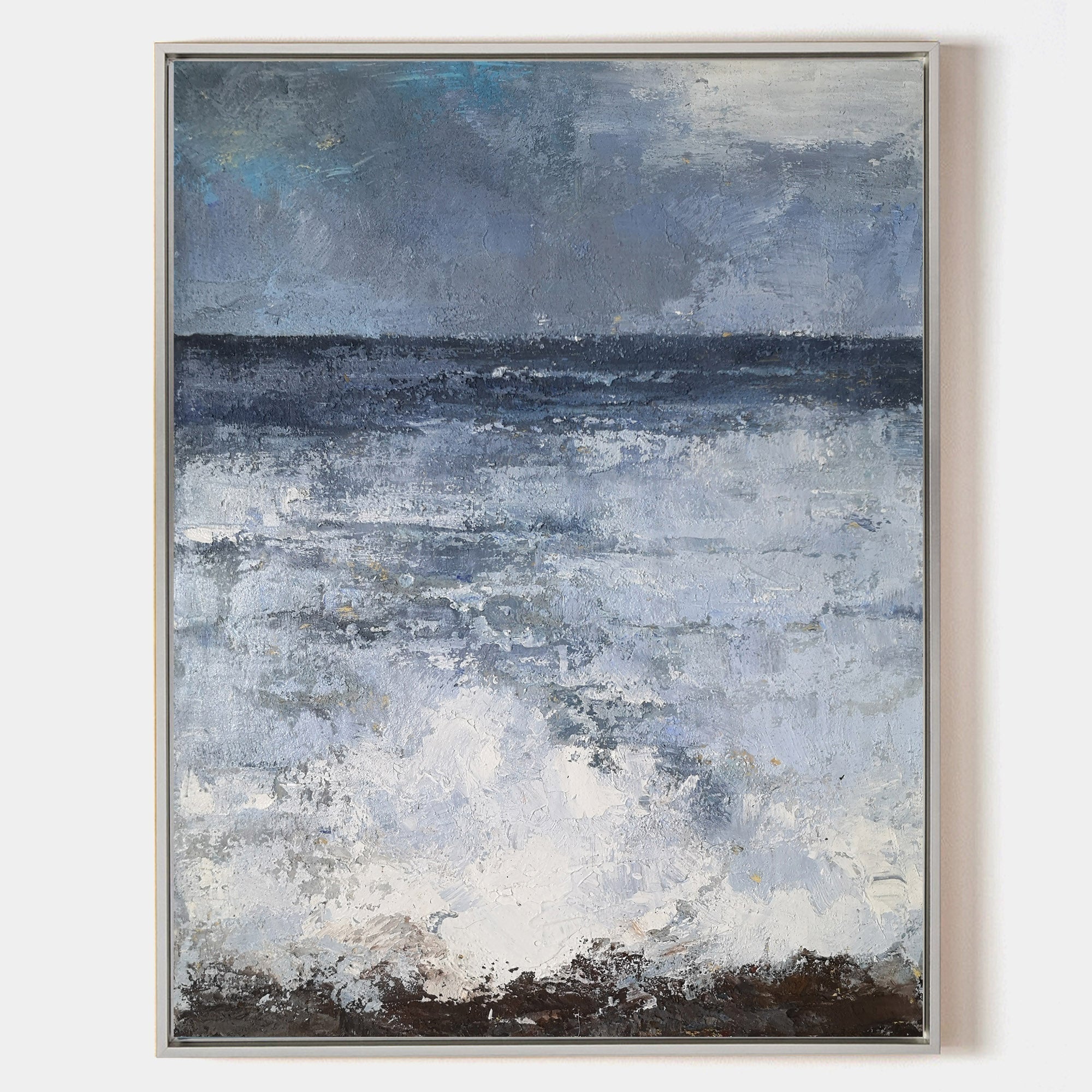 Blue Sea Abstract Painting ABSV05 - Neutralighting