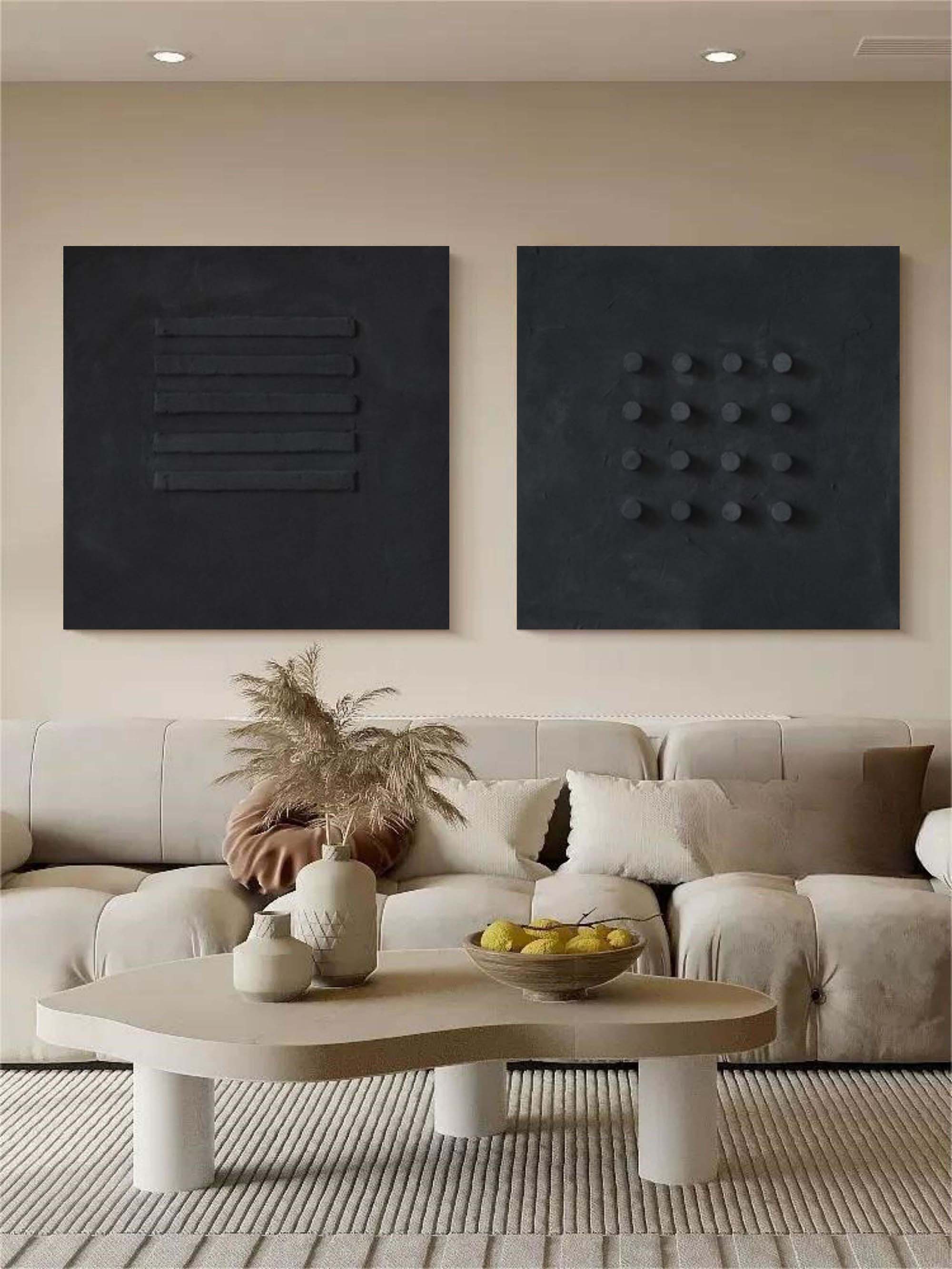 Abstract Painting Set Of 2 SP140 - Neutralighting