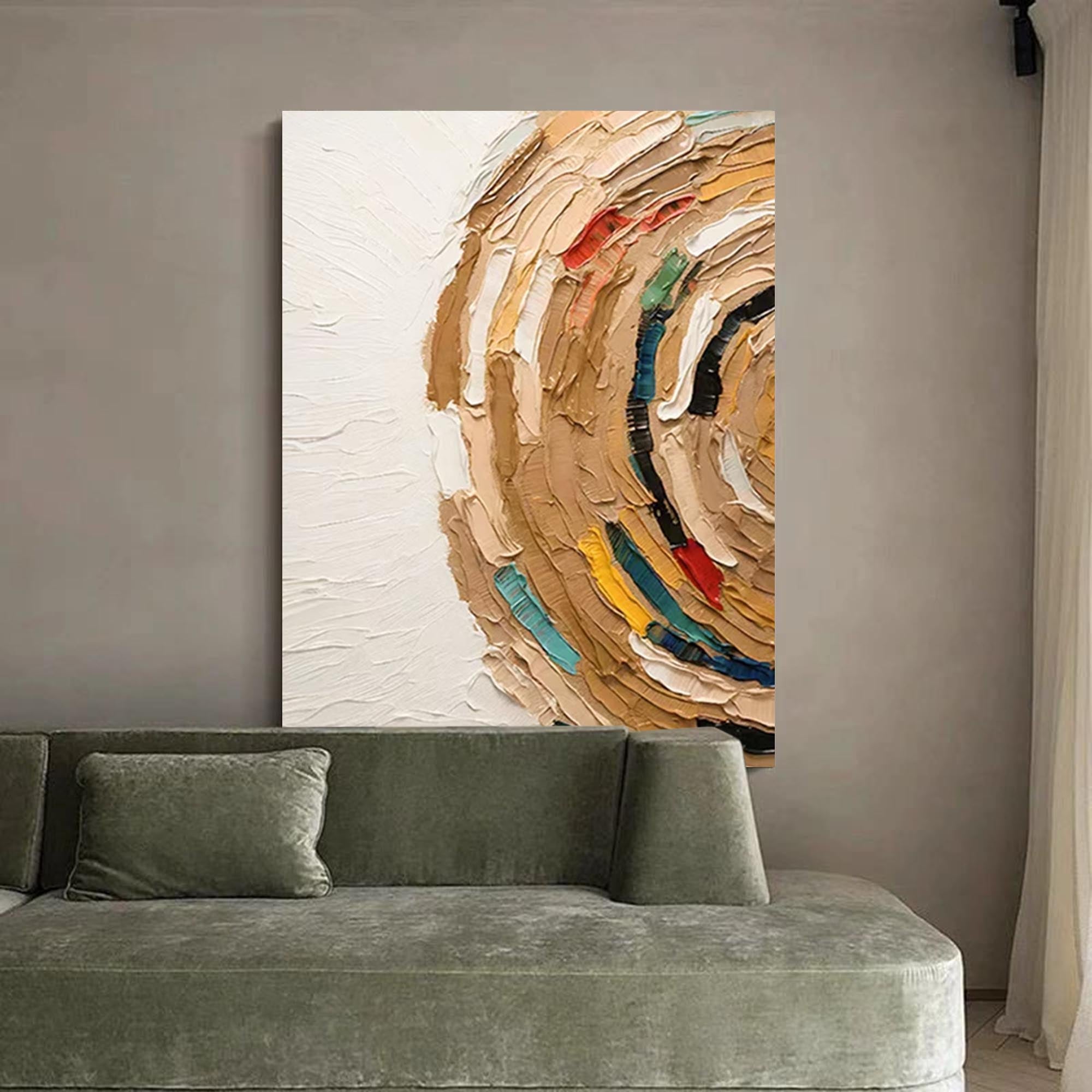 Abstract Canvas Art AB183 - Neutralighting