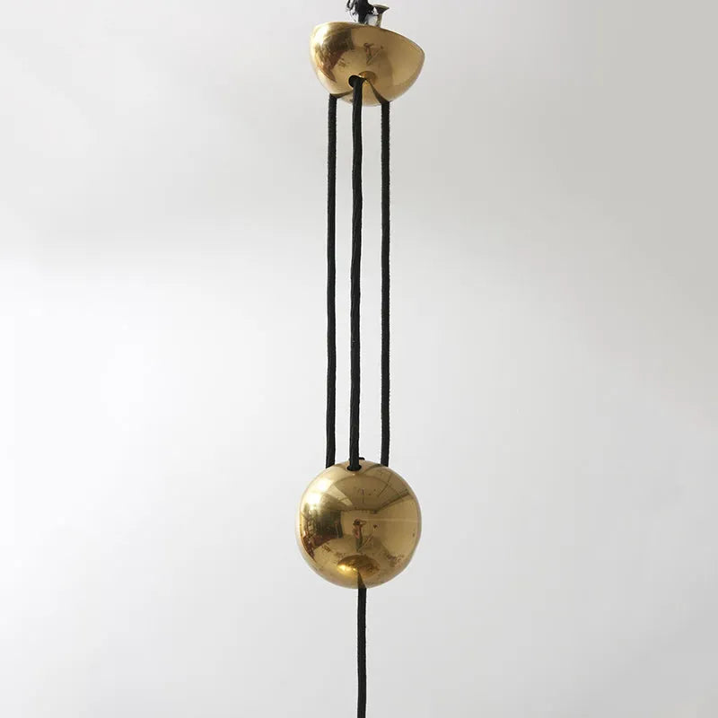 Pyra Minimalist Metal Pendant Light, Gold - Neutralighting